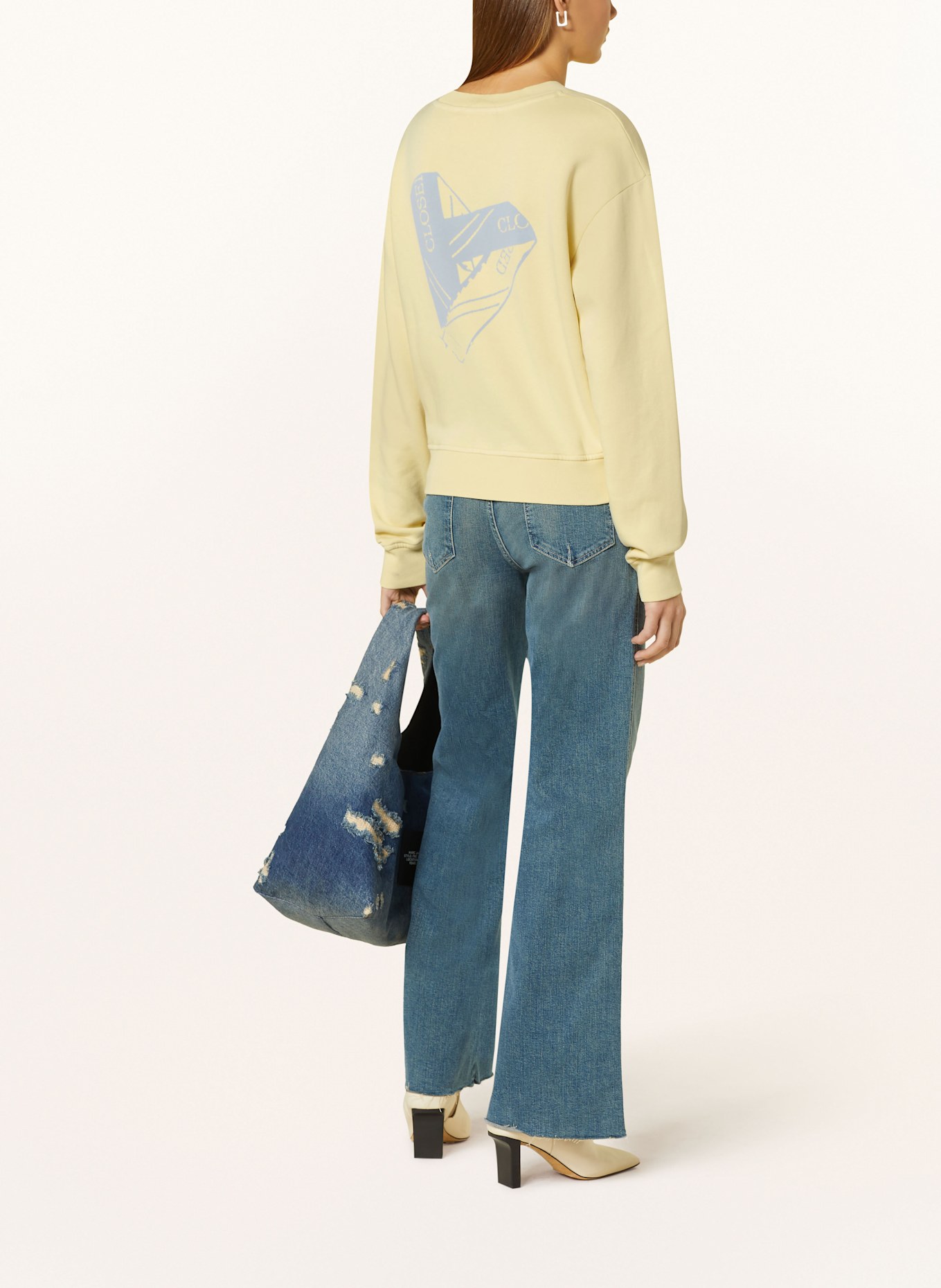 CLOSED Sweatshirt: HELLGELB
