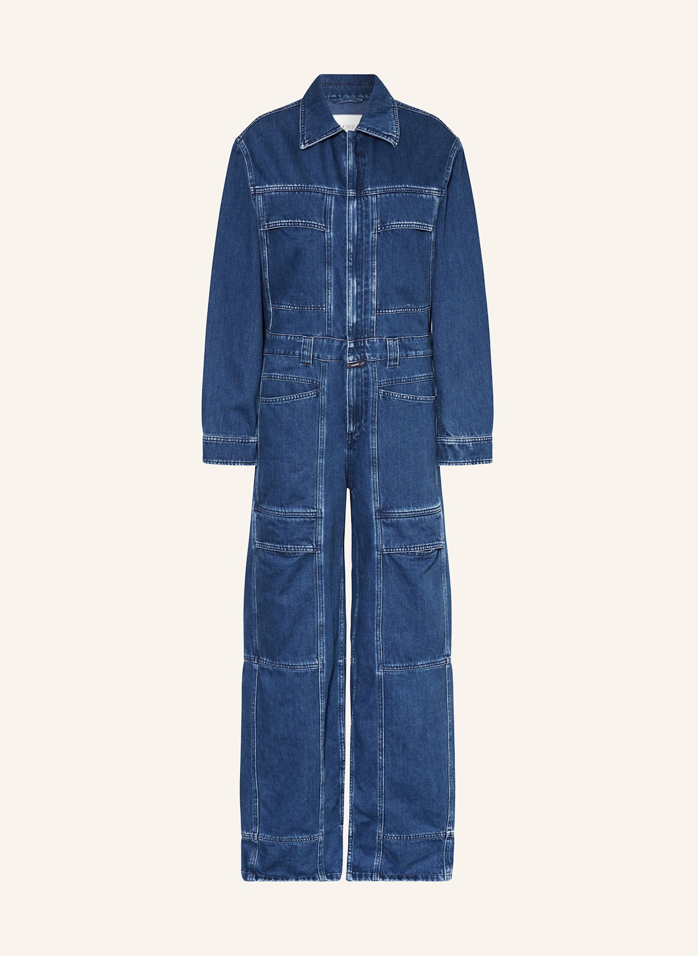 CLOSED Jeans-Jumpsuit RIMI-X: MBL MID BLUE