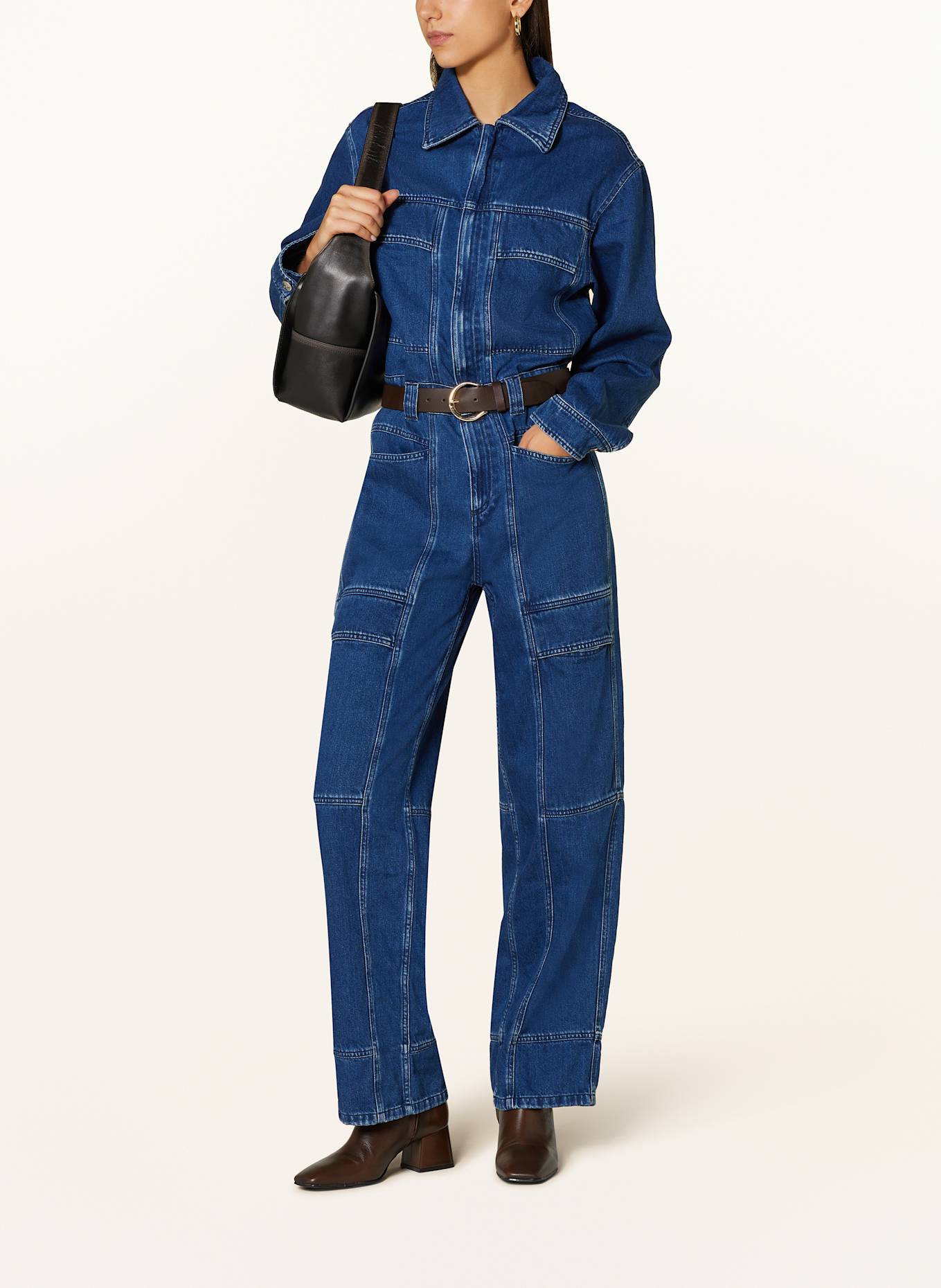 CLOSED Jeans-Jumpsuit RIMI-X: MBL MID BLUE