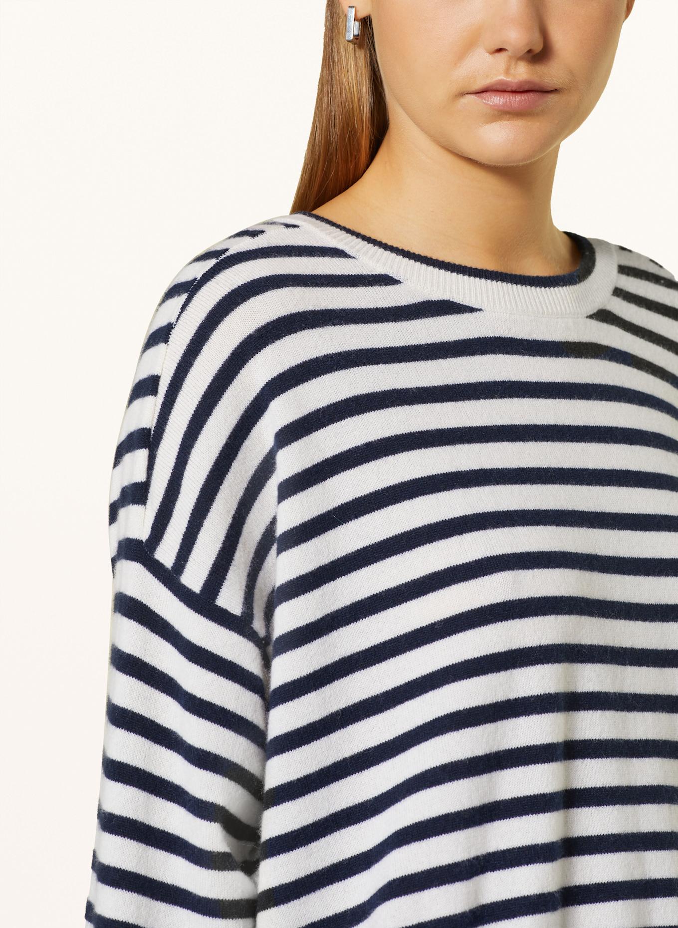 CLOSED Sweater: DARK BLUE / ECRU