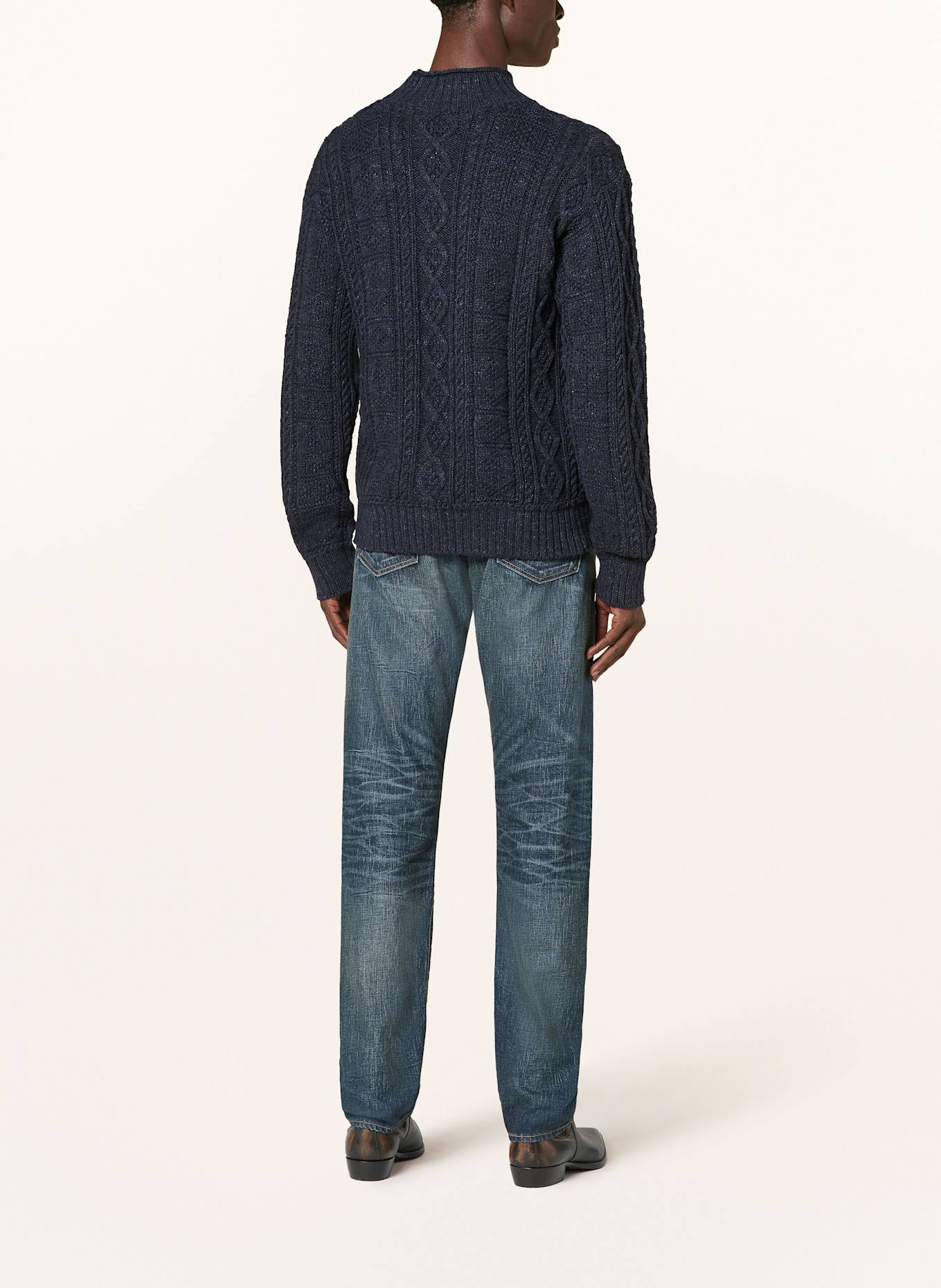 RRL Pullover: DUNKELBLAU