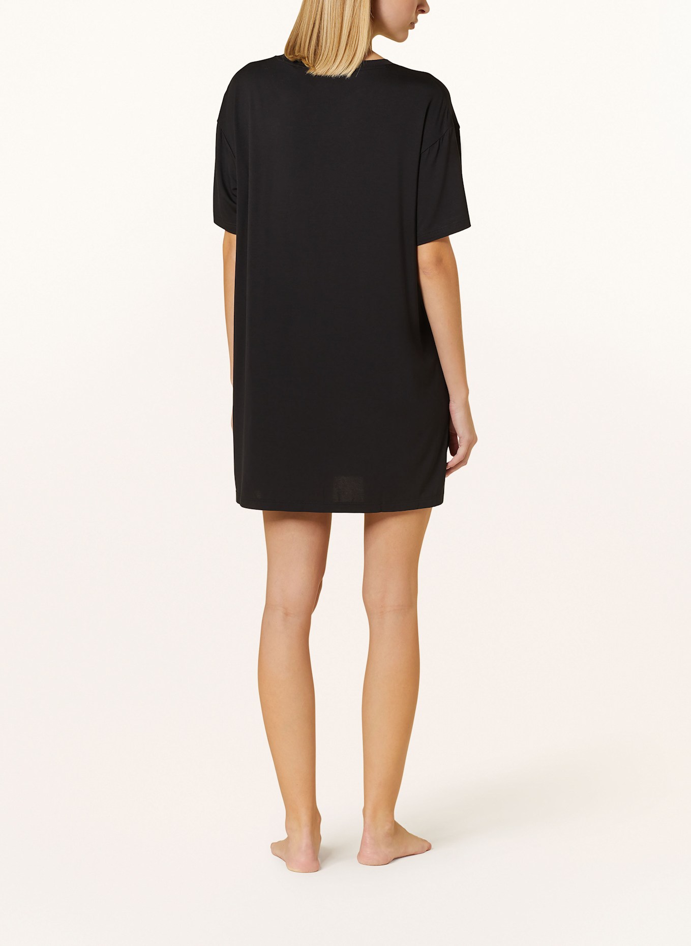 HUGO Nightgown, Color: BLACK/ SILVER (Image 3)