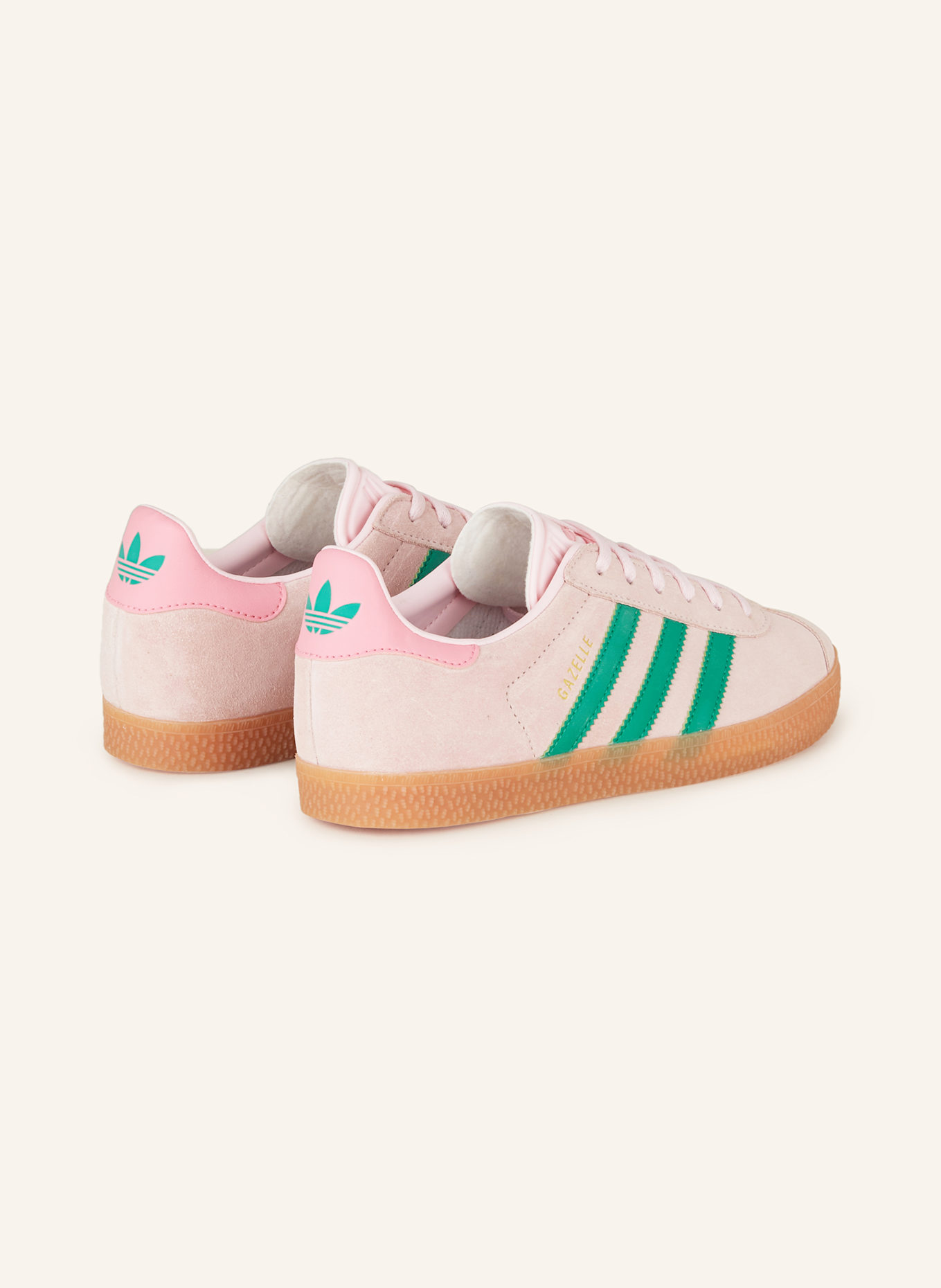 adidas Originals Sneaker GAZELLE: ROSÉ/ ROSA/ GRÜN