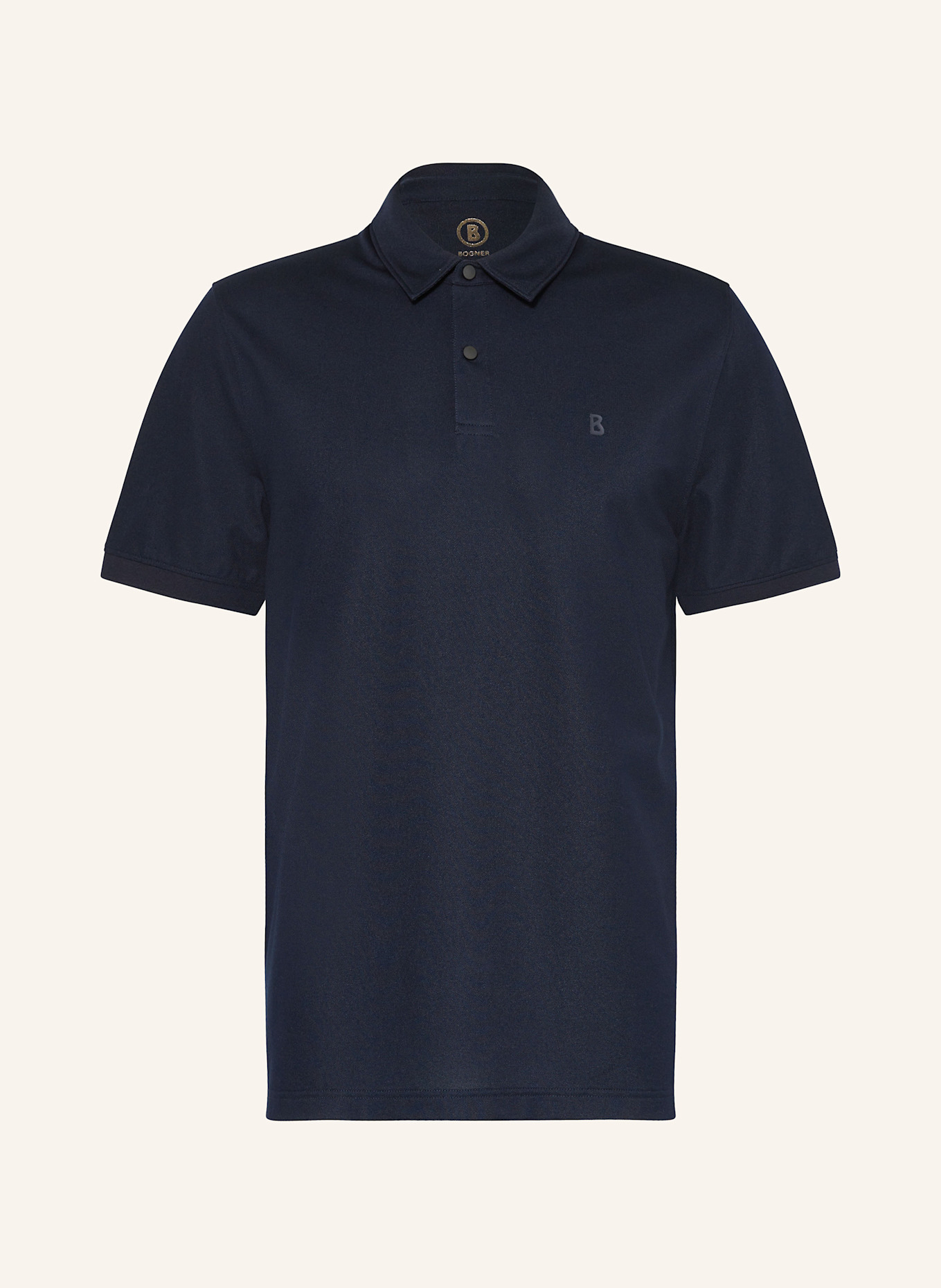 BOGNER Piqué-Poloshirt TIMO Regular Fit: DUNKELBLAU