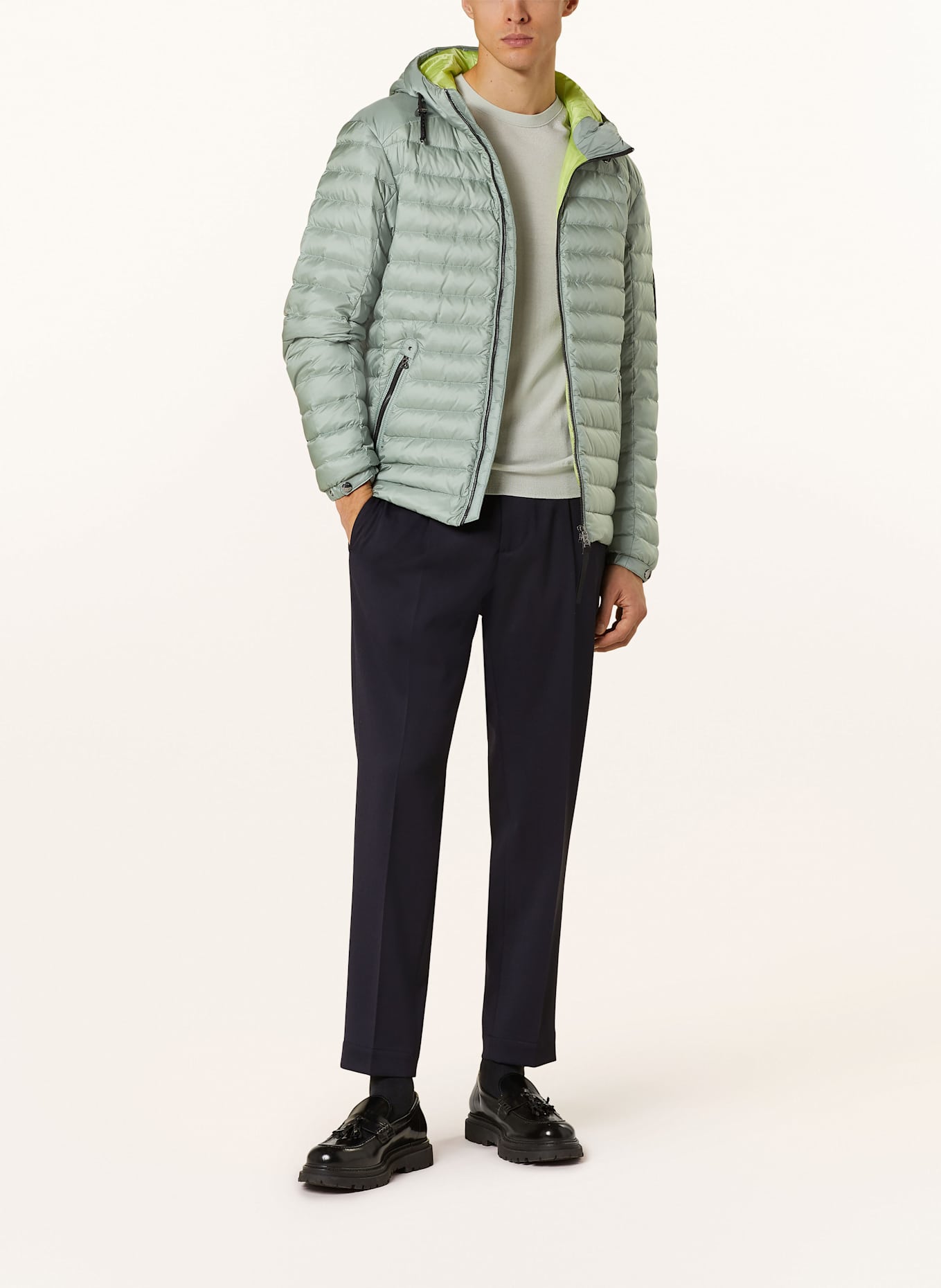 BOGNER LOKE-D2 down jacket: GREEN