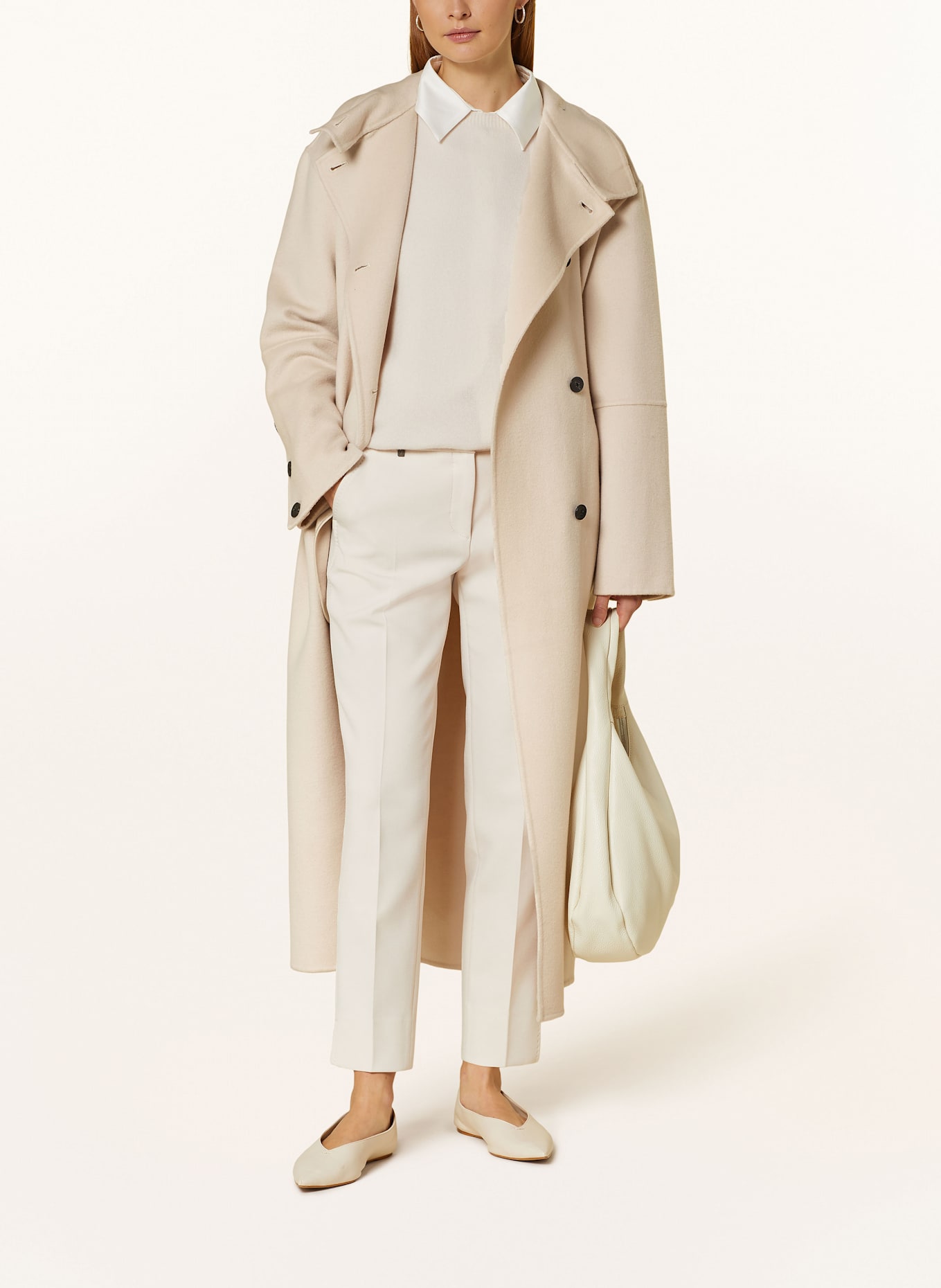 BOGNER Wollmantel AMELY: CREME