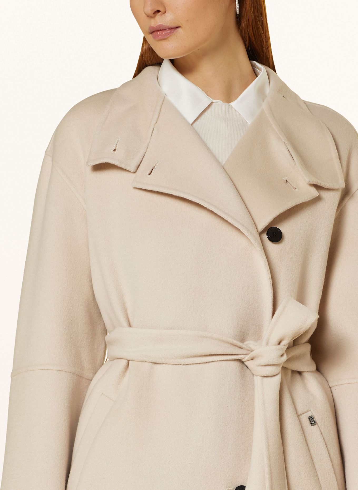 BOGNER Wollmantel AMELY: CREME