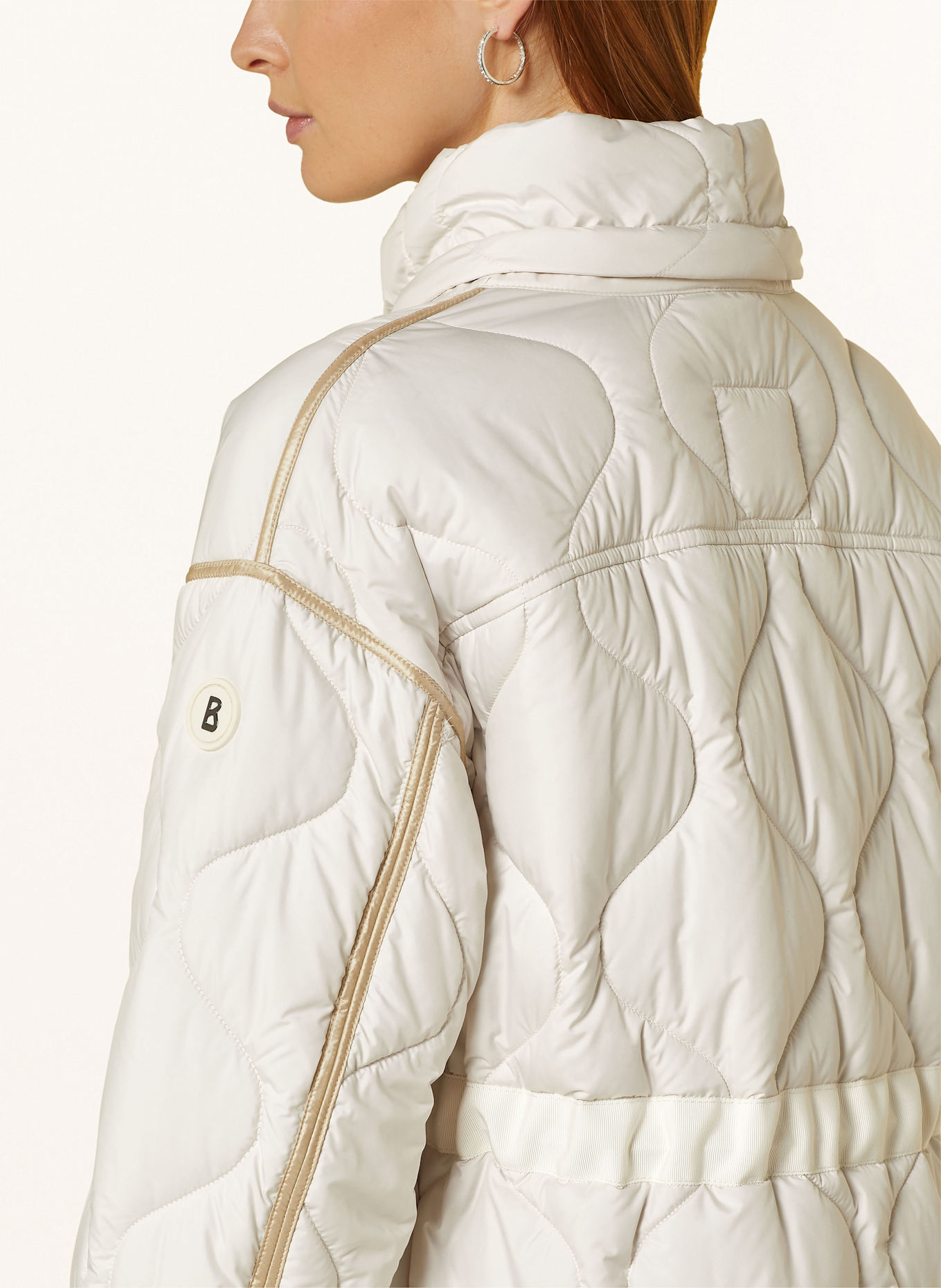 BOGNER Steppjacke GLADYS mit abnehmbarer Kapuze: CREME