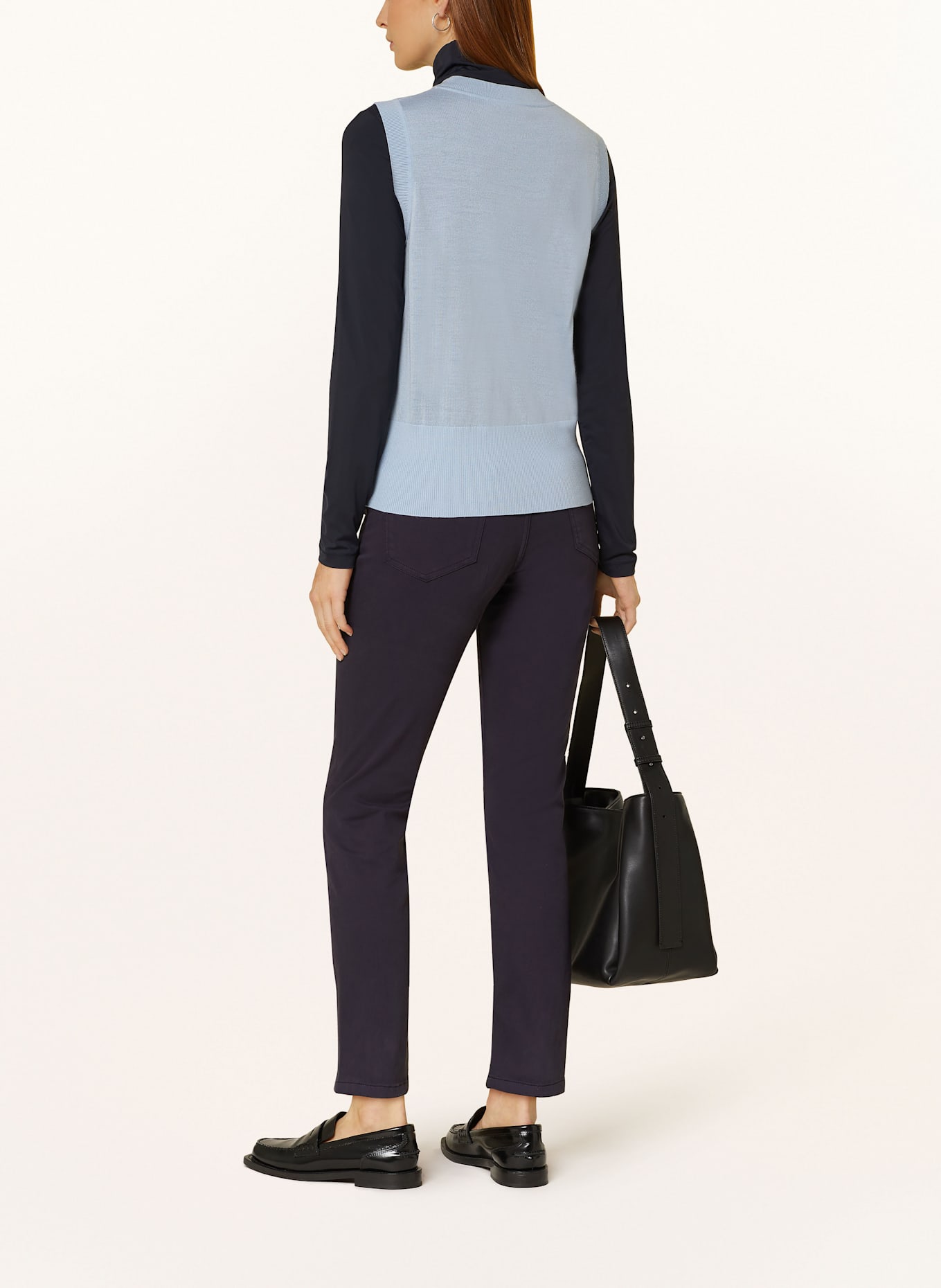 BOGNER Stricktop ISOLA: HELLBLAU