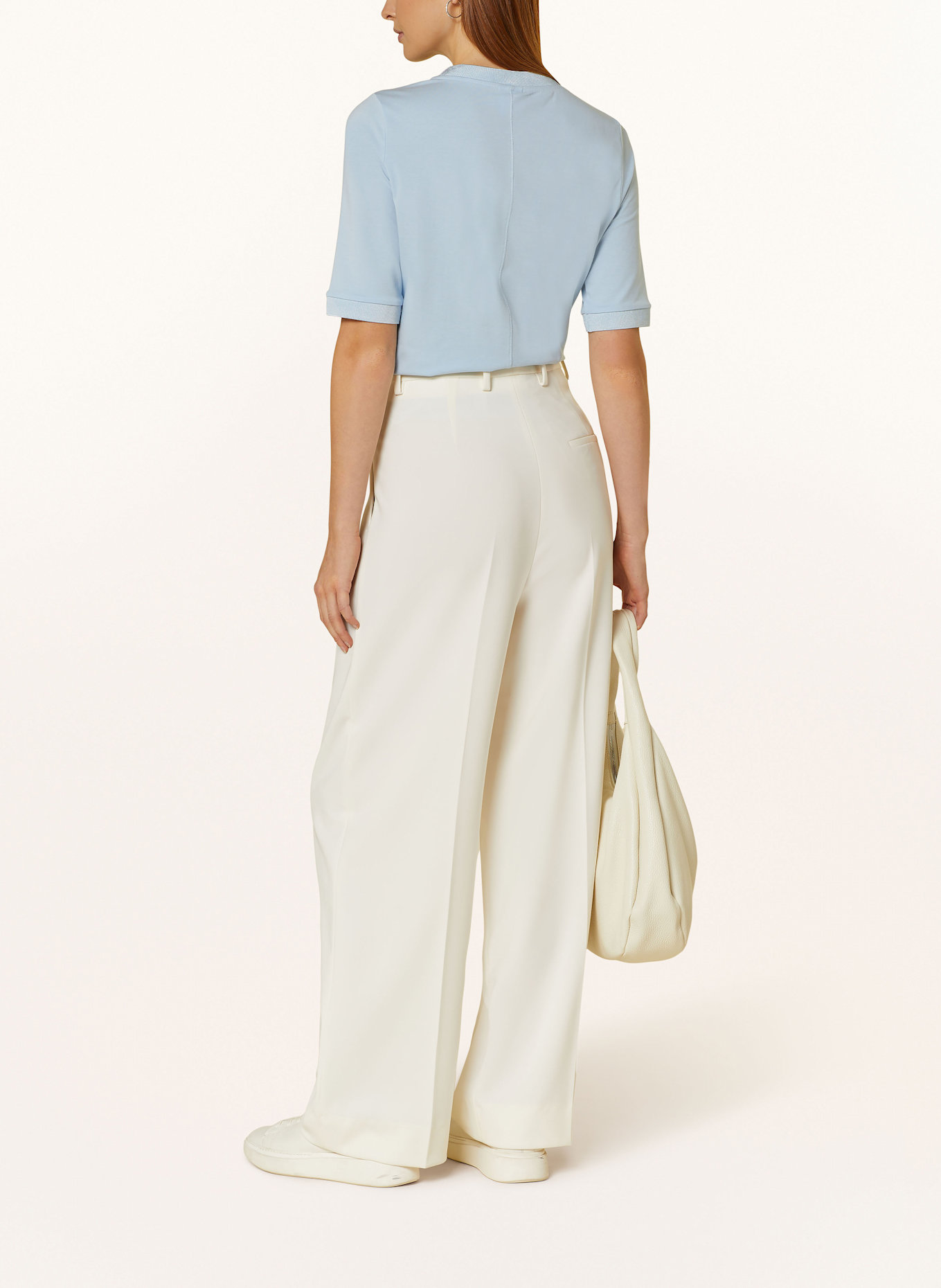 BOGNER Shirt ALEXI with 3/4 sleeves: LIGHT BLUE