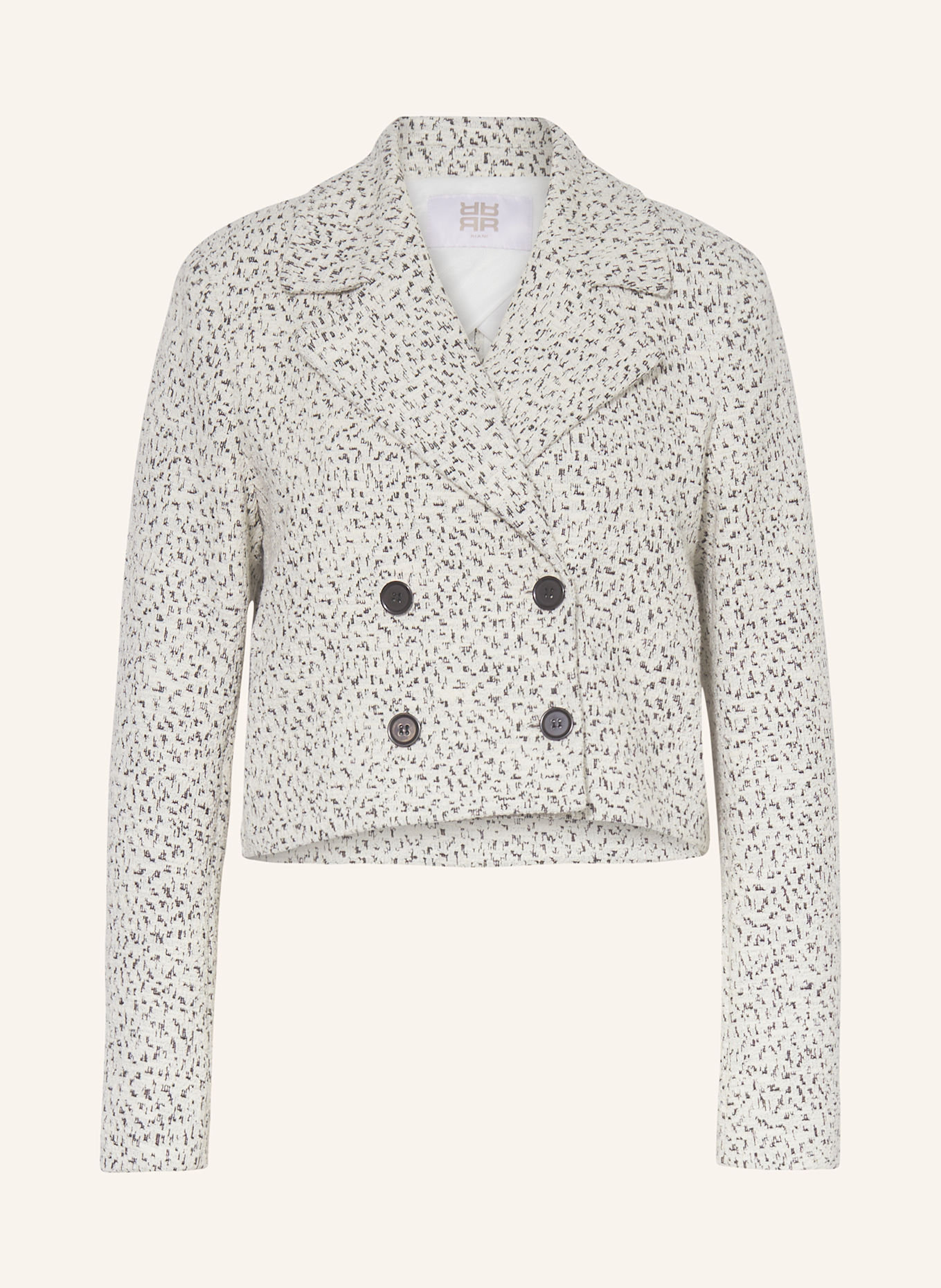 RIANI Tweed-Jacke, Farbe: WEISS/ SCHWARZ (Bild 1)