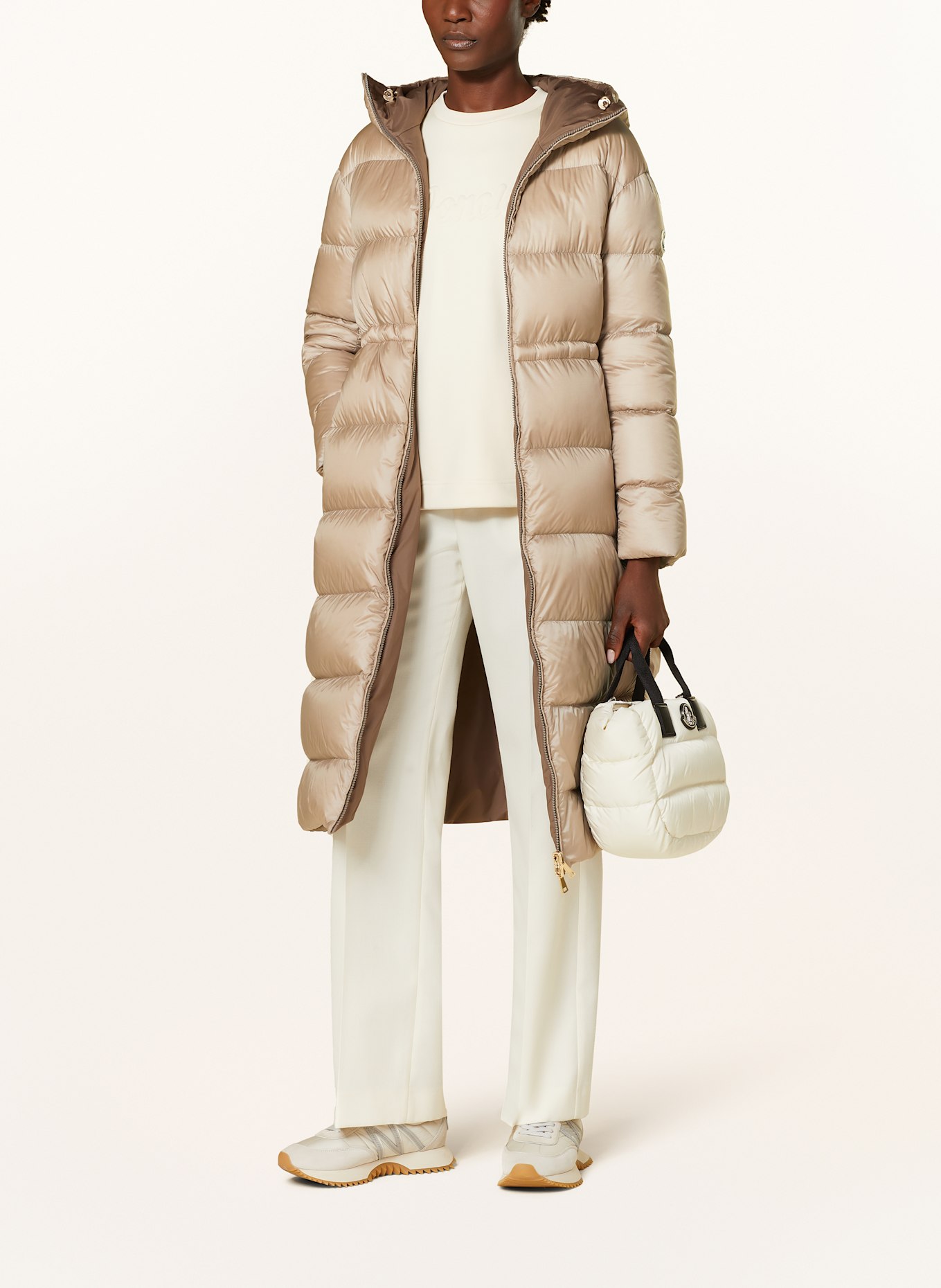 MONCLER Daunenmantel BOULOGNE: BRAUN