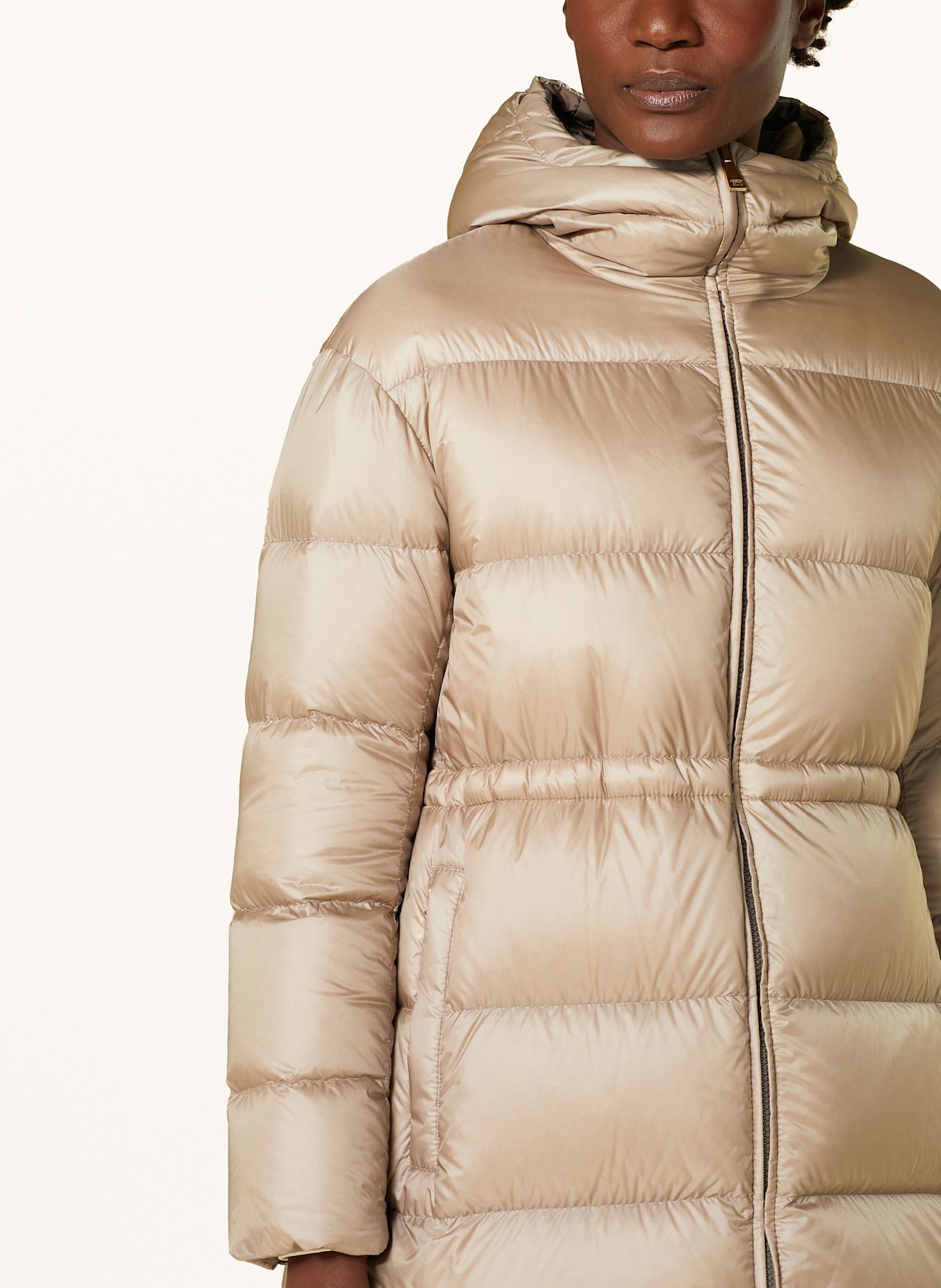 MONCLER Daunenmantel BOULOGNE: BRAUN