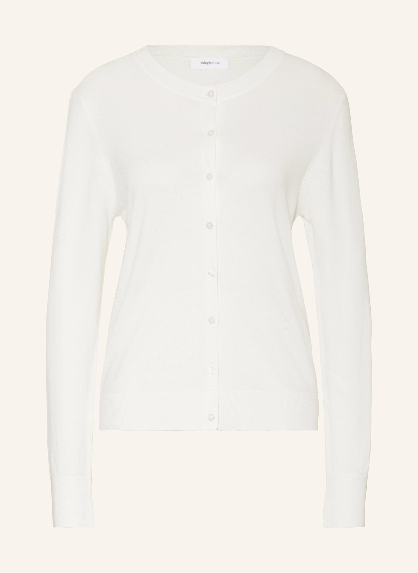 darling harbour Cardigan, Color: CREME (Image 1)