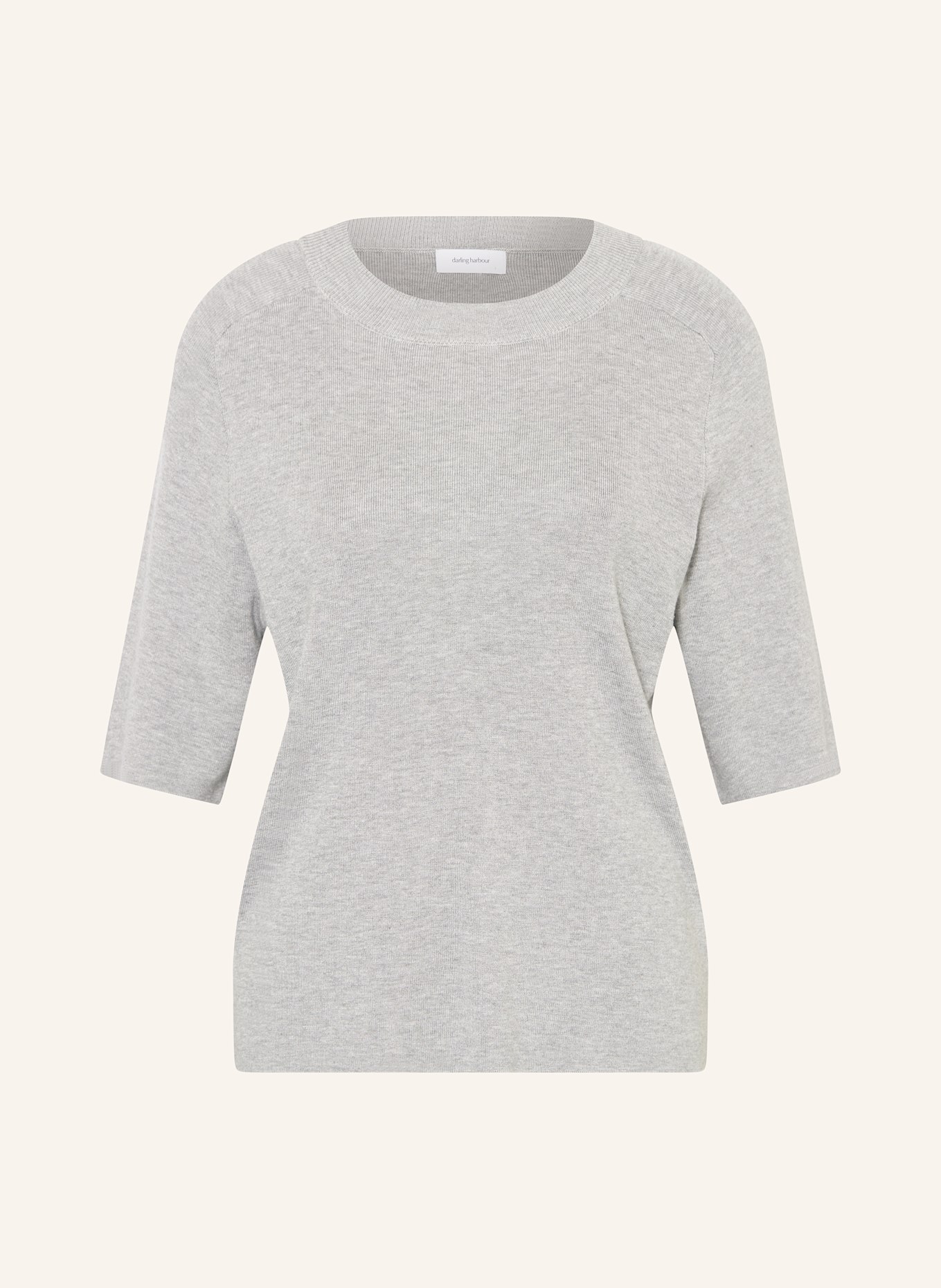 darling harbour Knit shirt: GRAU MELANGE