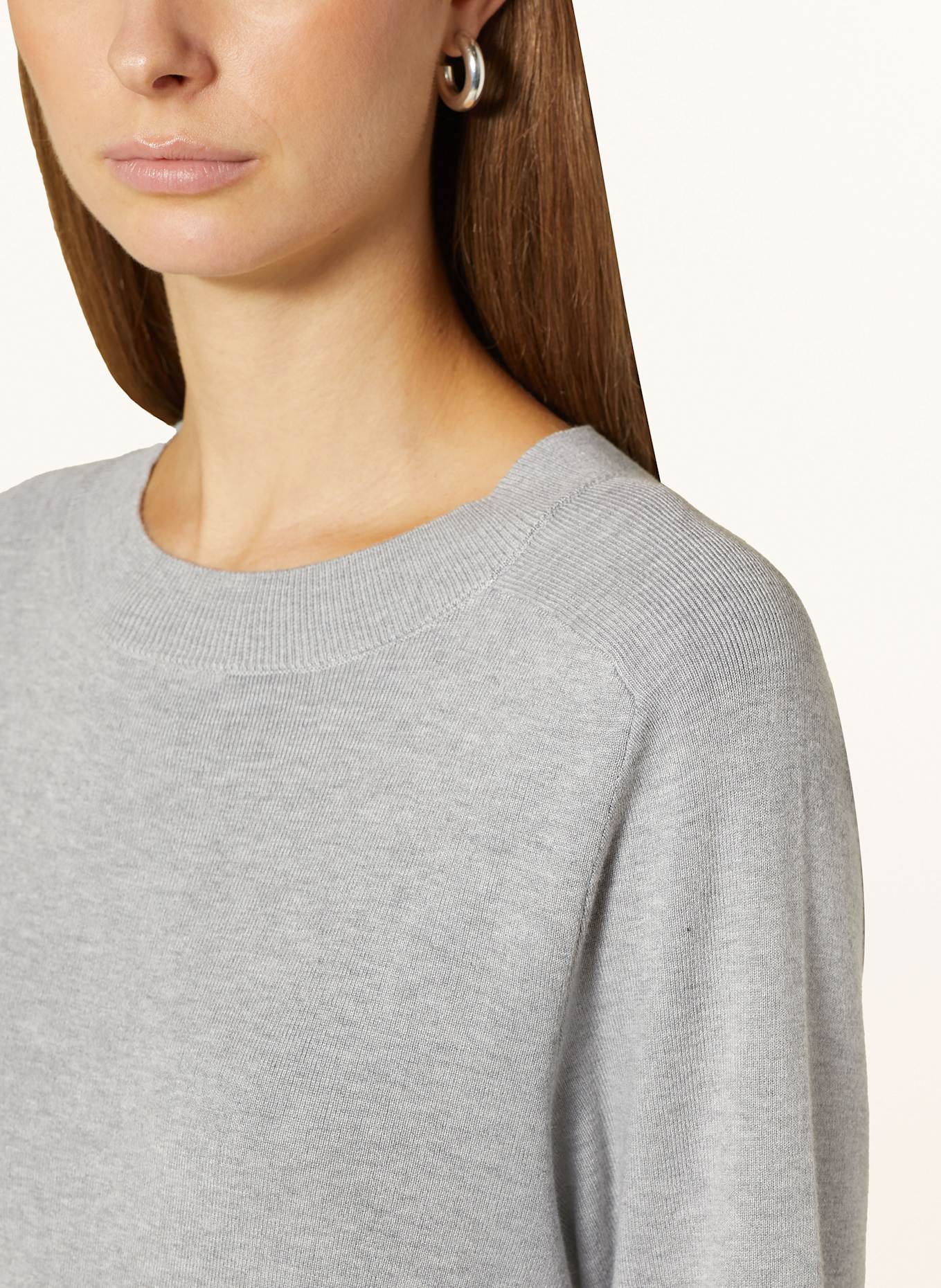 darling harbour Knit shirt: GRAU MELANGE
