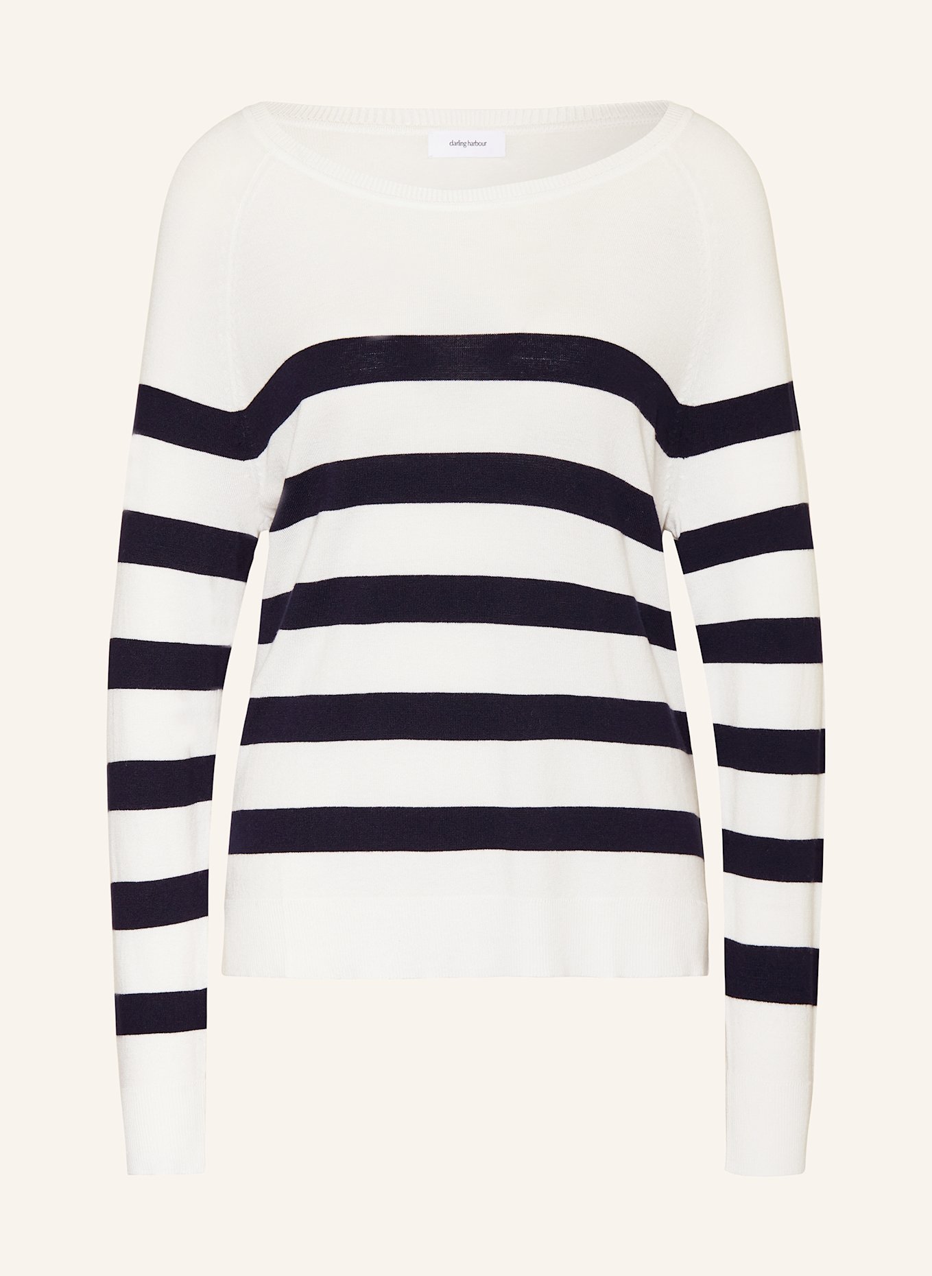 darling harbour Sweter: CREME / MARINE