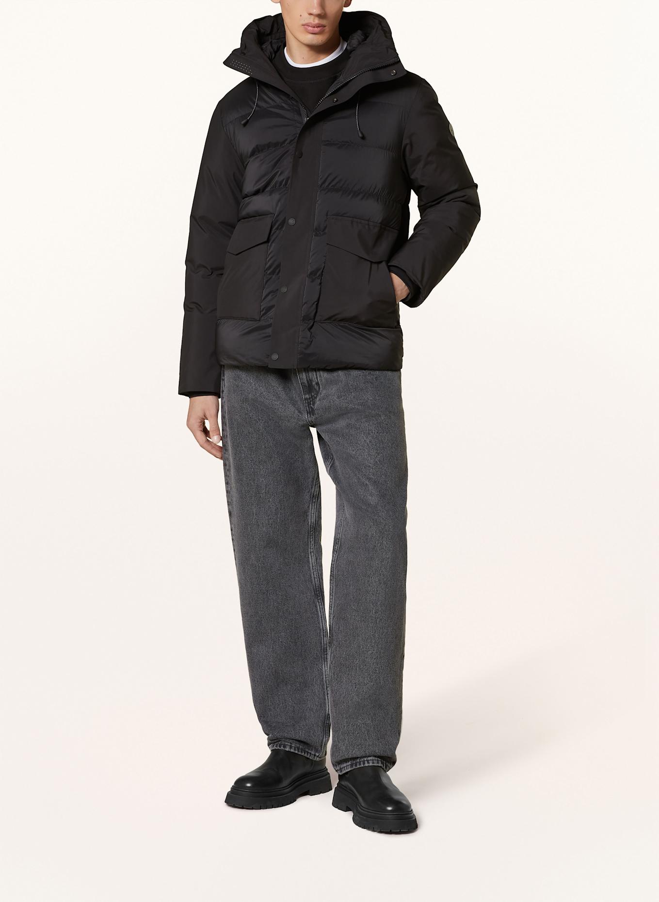 People of Shibuya Steppjacke SUIKO mit Primaloft®-Isolierung: SCHWARZ