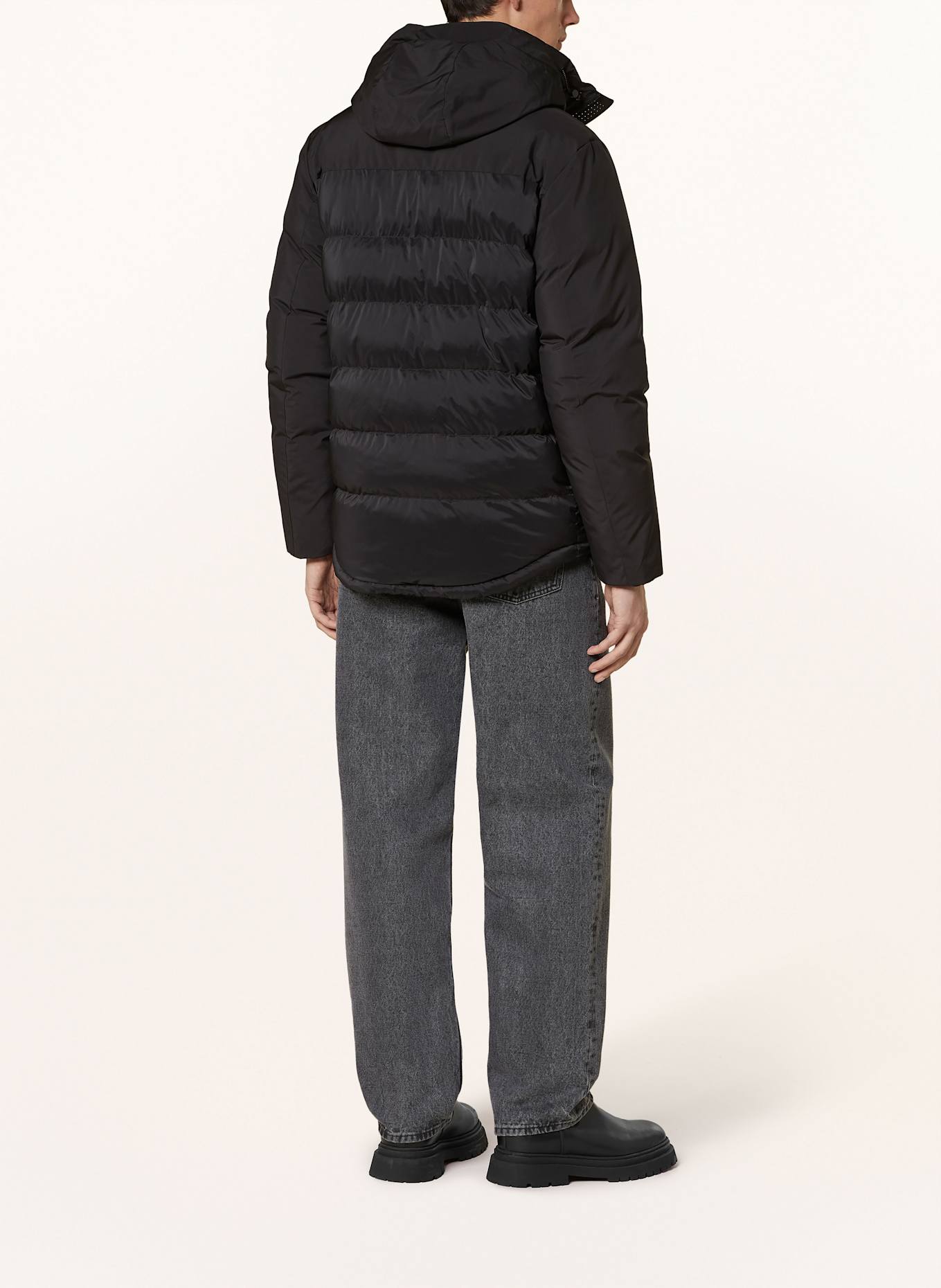 People of Shibuya Steppjacke SUIKO mit Primaloft®-Isolierung: SCHWARZ