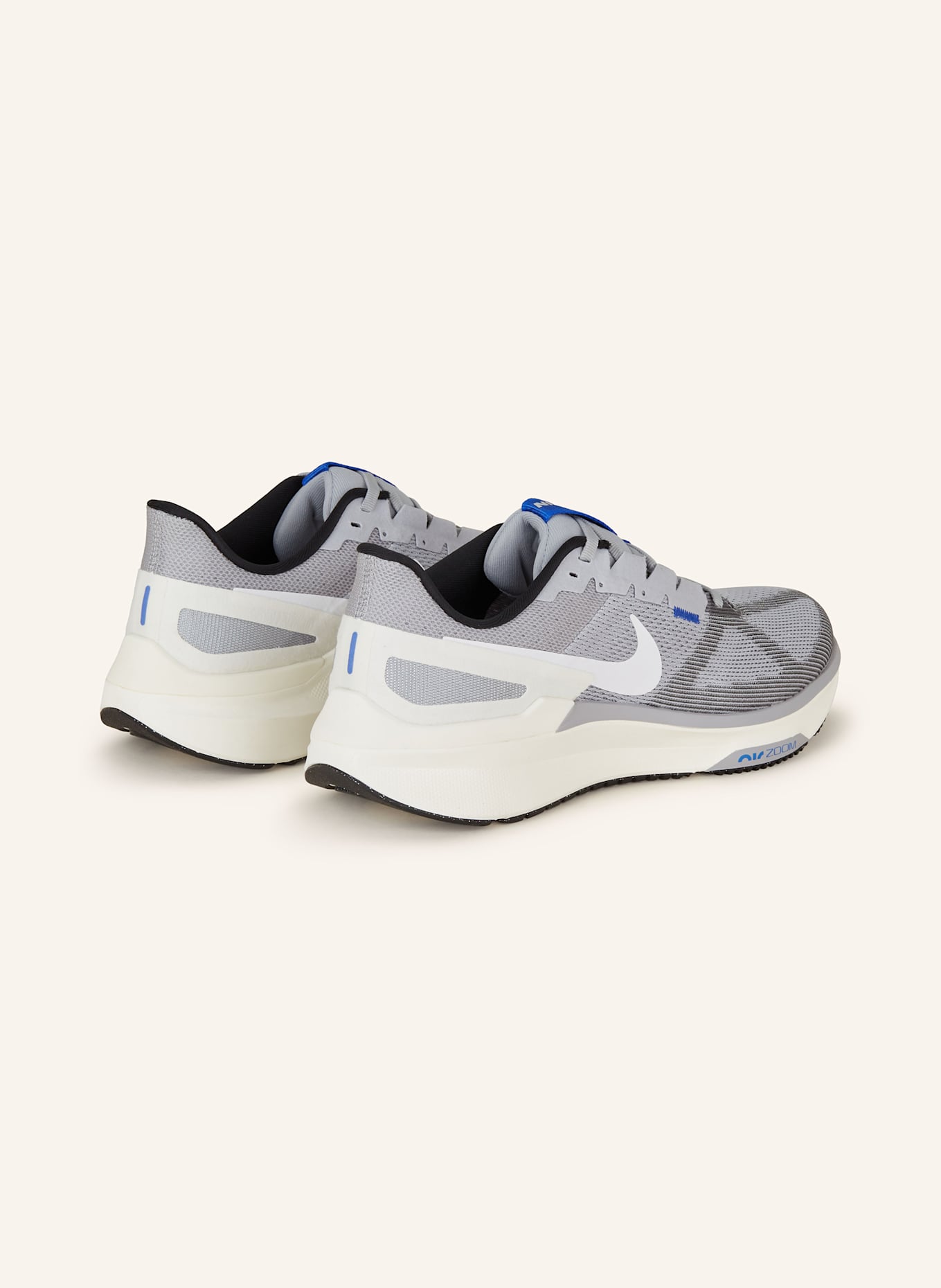 Nike Laufschuhe AIR ZOOM STRUCTURE 25: BLAUGRAU/ GRAU/ WEISS