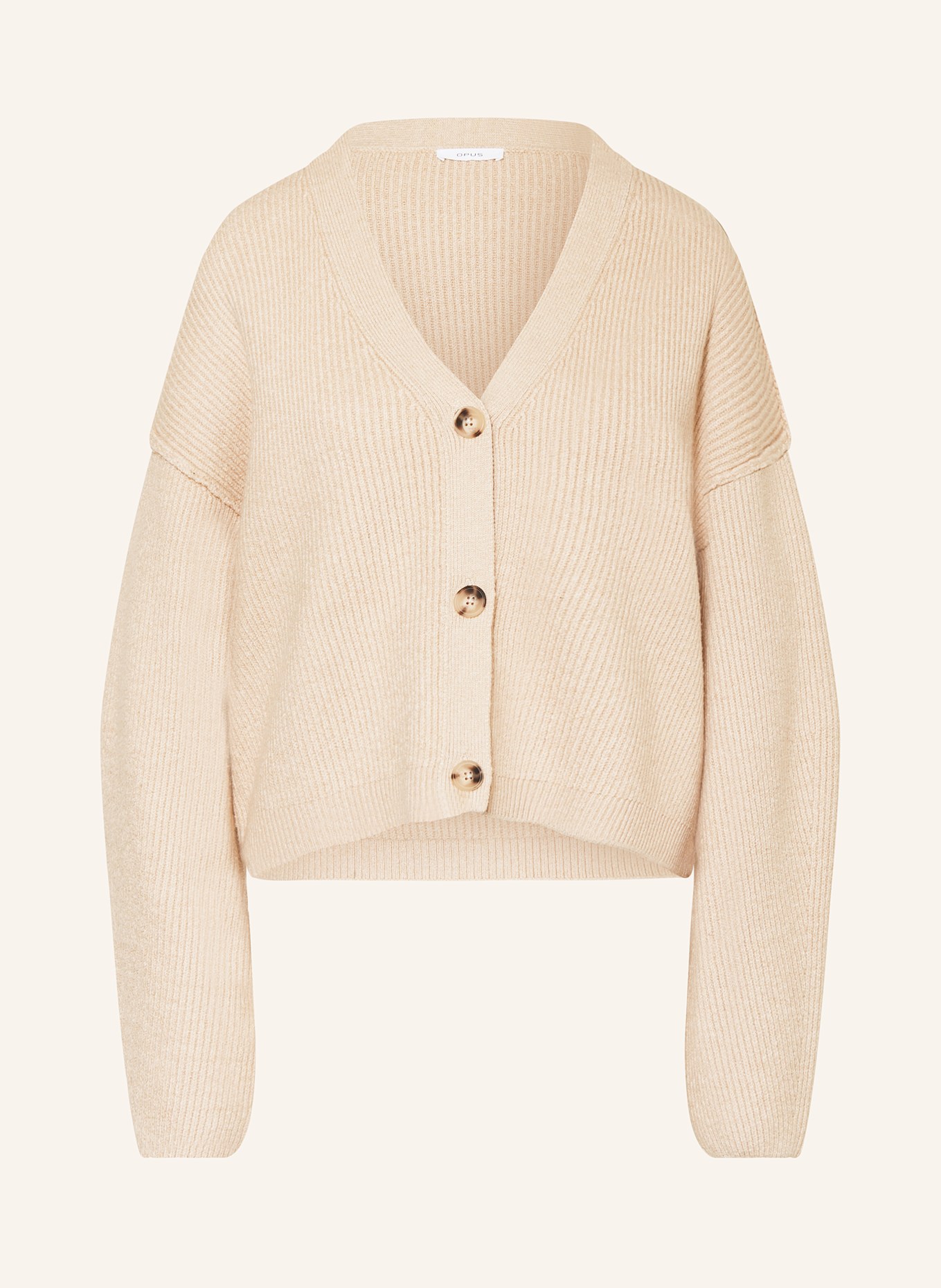 OPUS Cardigan DAUTUMA, Color: LIGHT BROWN (Image 1)