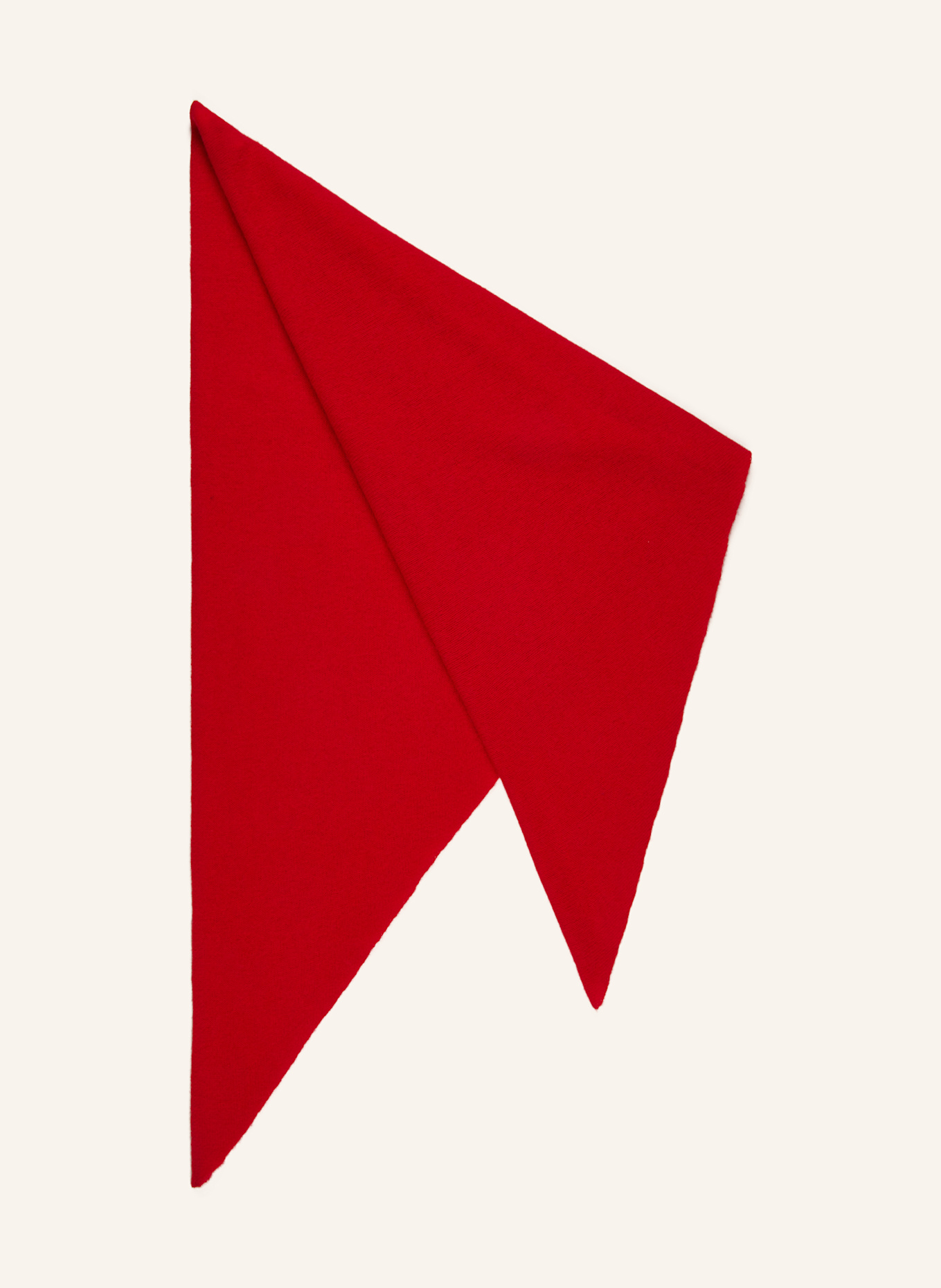 darling harbour Dreieckstuch aus Cashmere: ROT