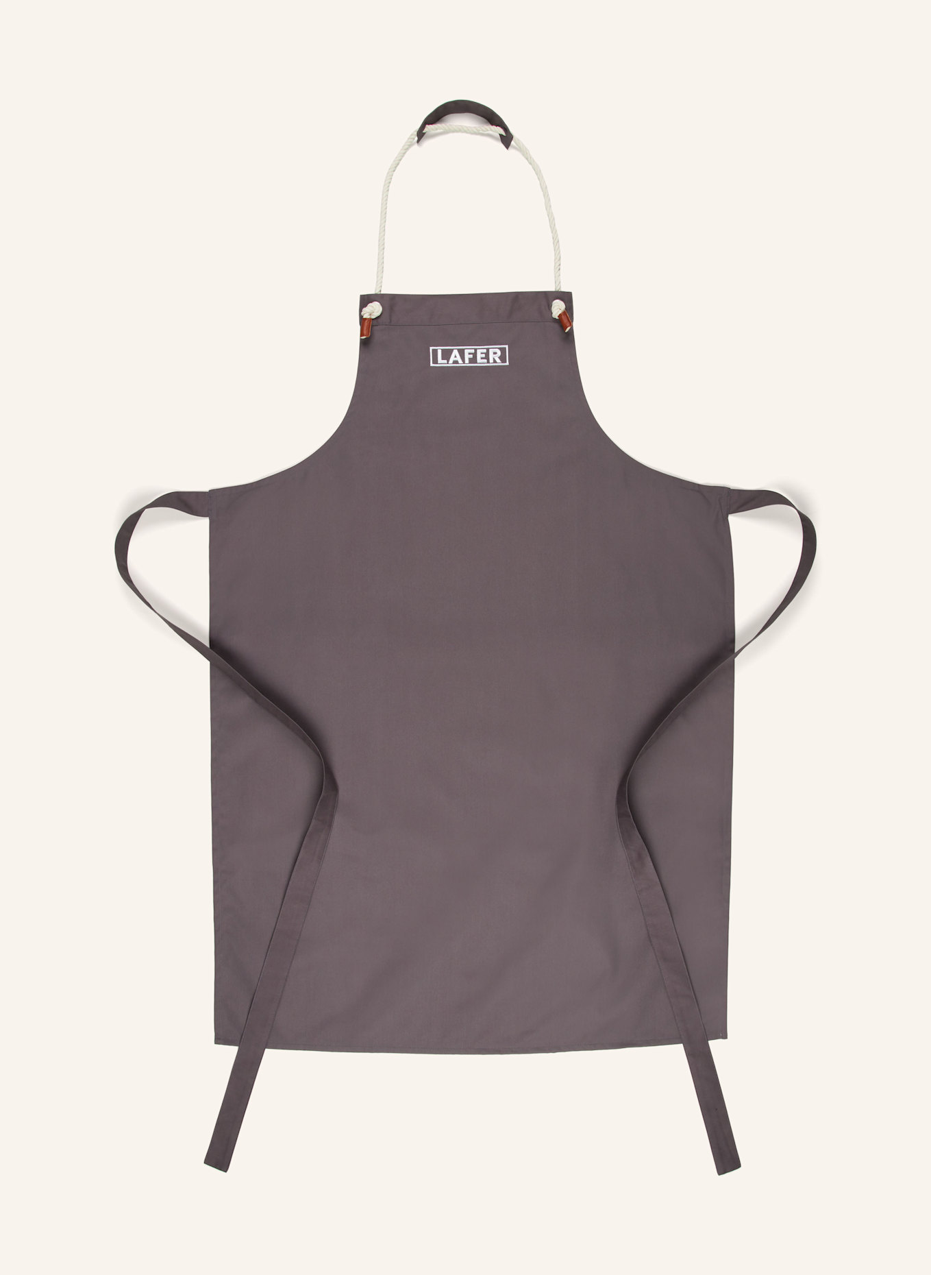 JOHANN LAFER EDITION Zástěra: TMAVĚ ŠEDÁ