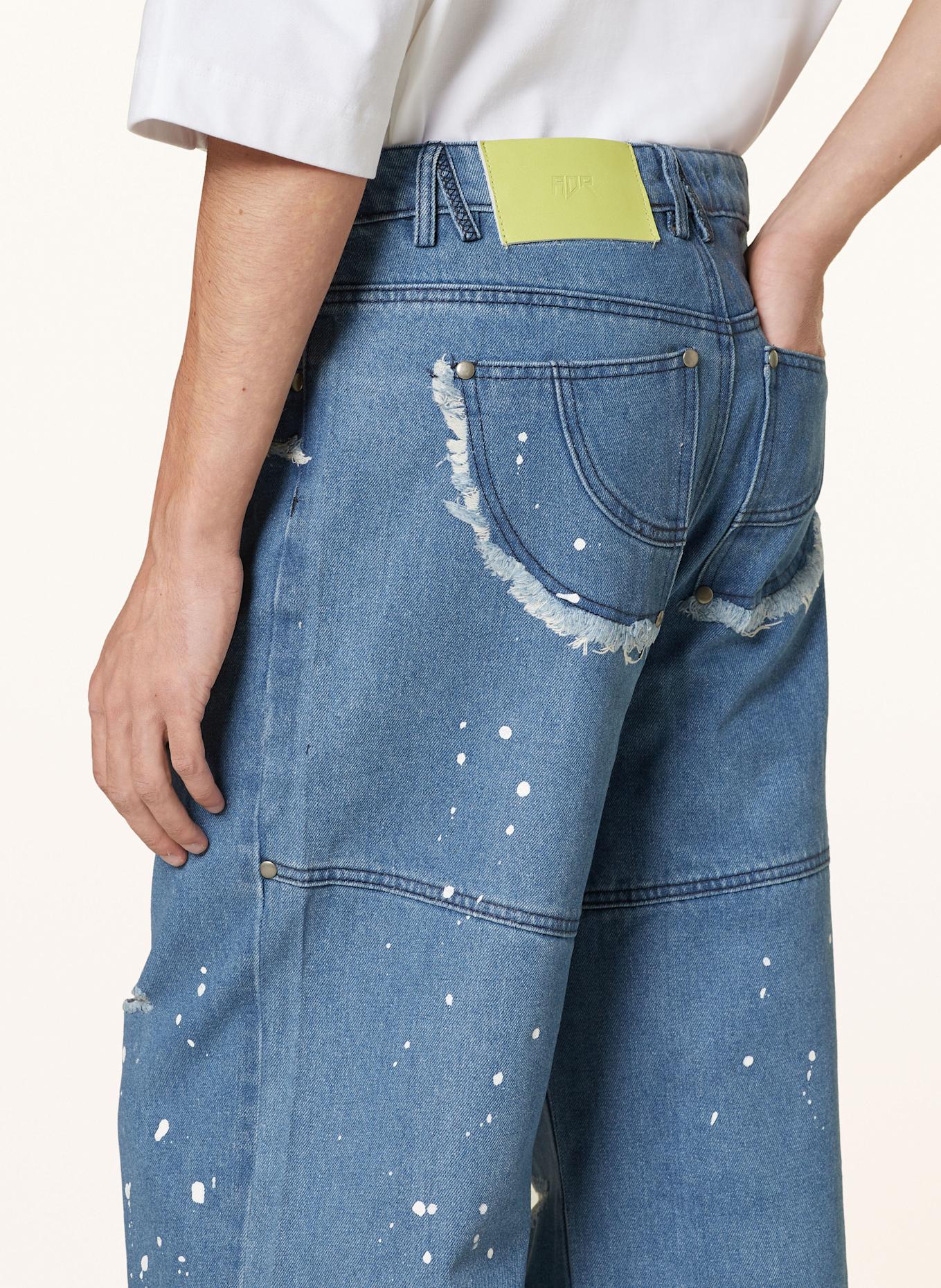 ATELIER D’ROUPA Destroyed Jeans Regular Fit: BLUE