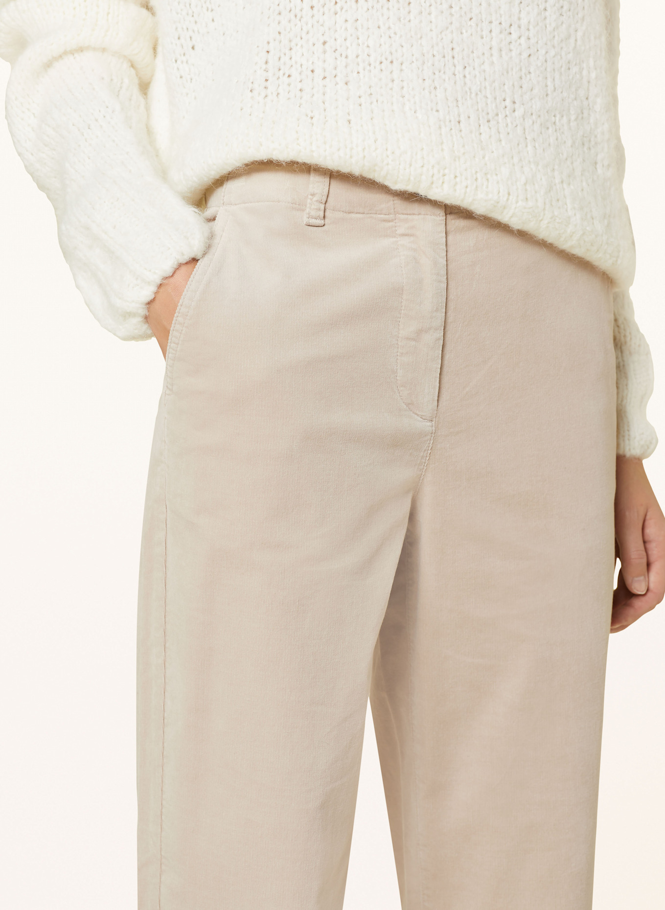 Marc O'Polo Cordhose: HELLBRAUN