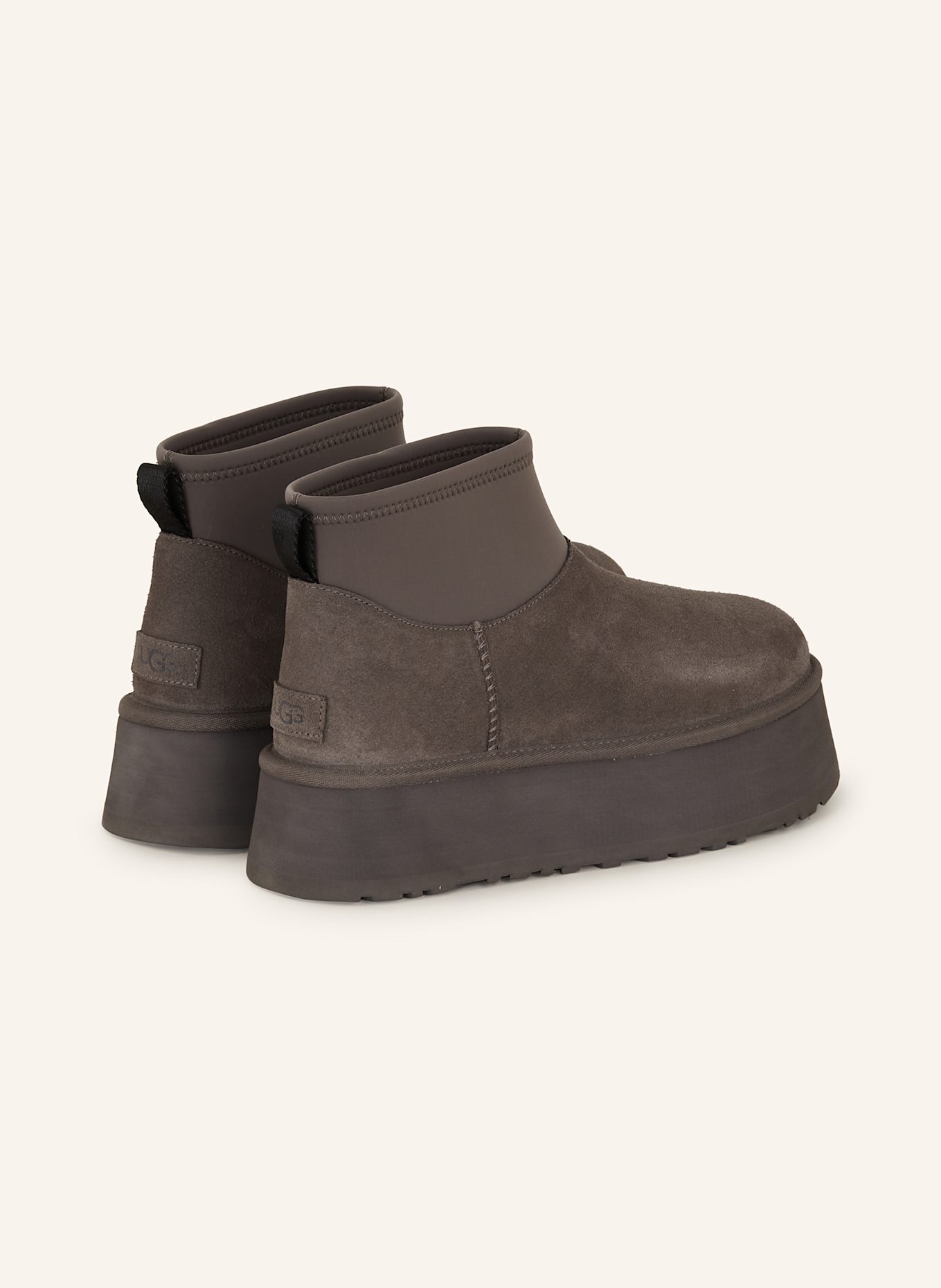UGG Plateau-Boots CLASSIC MINI DIPPER, Farbe: DUNKELGRAU (Bild 2)