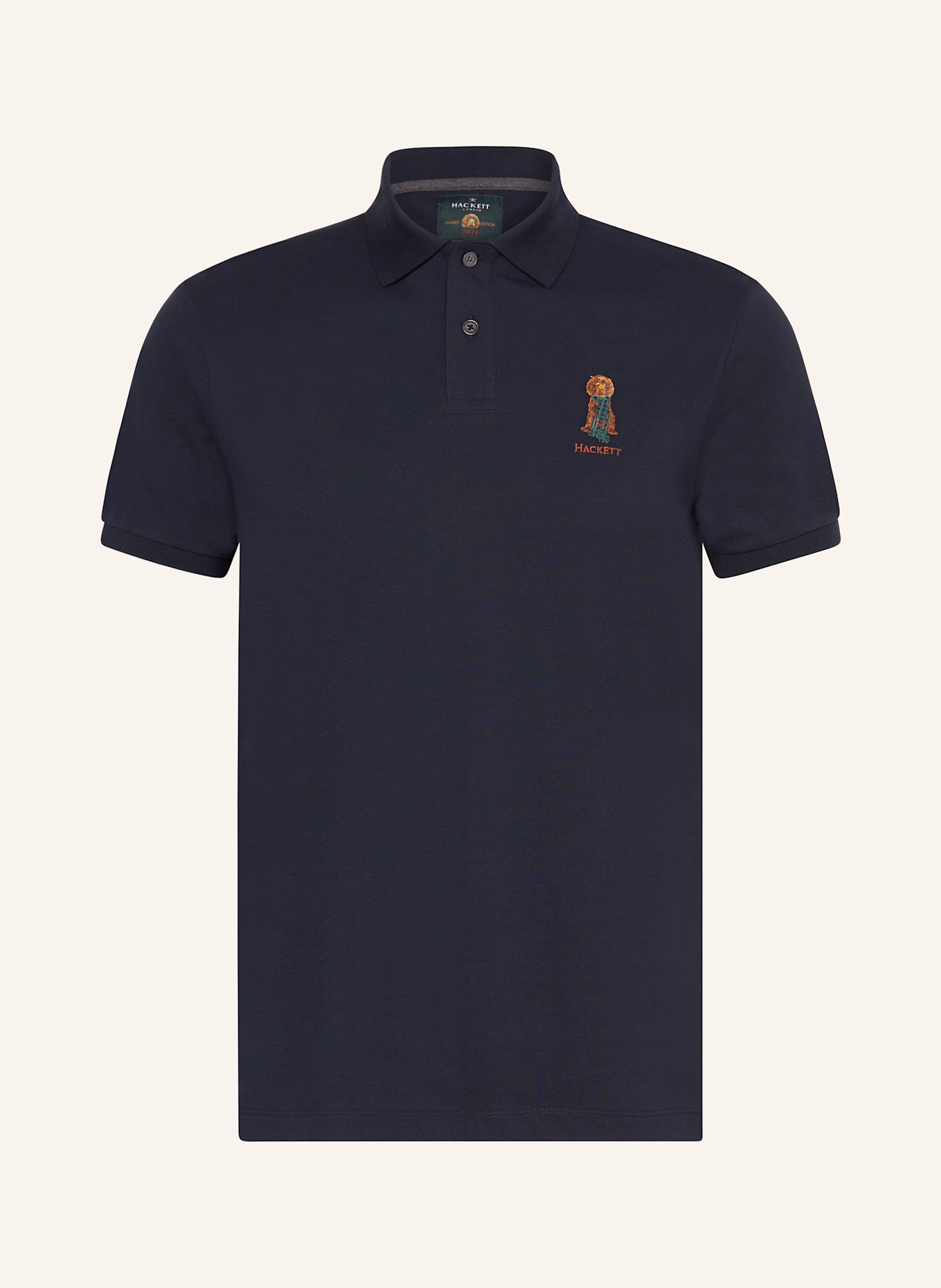 HACKETT LONDON Pique polo shirt classic fit
