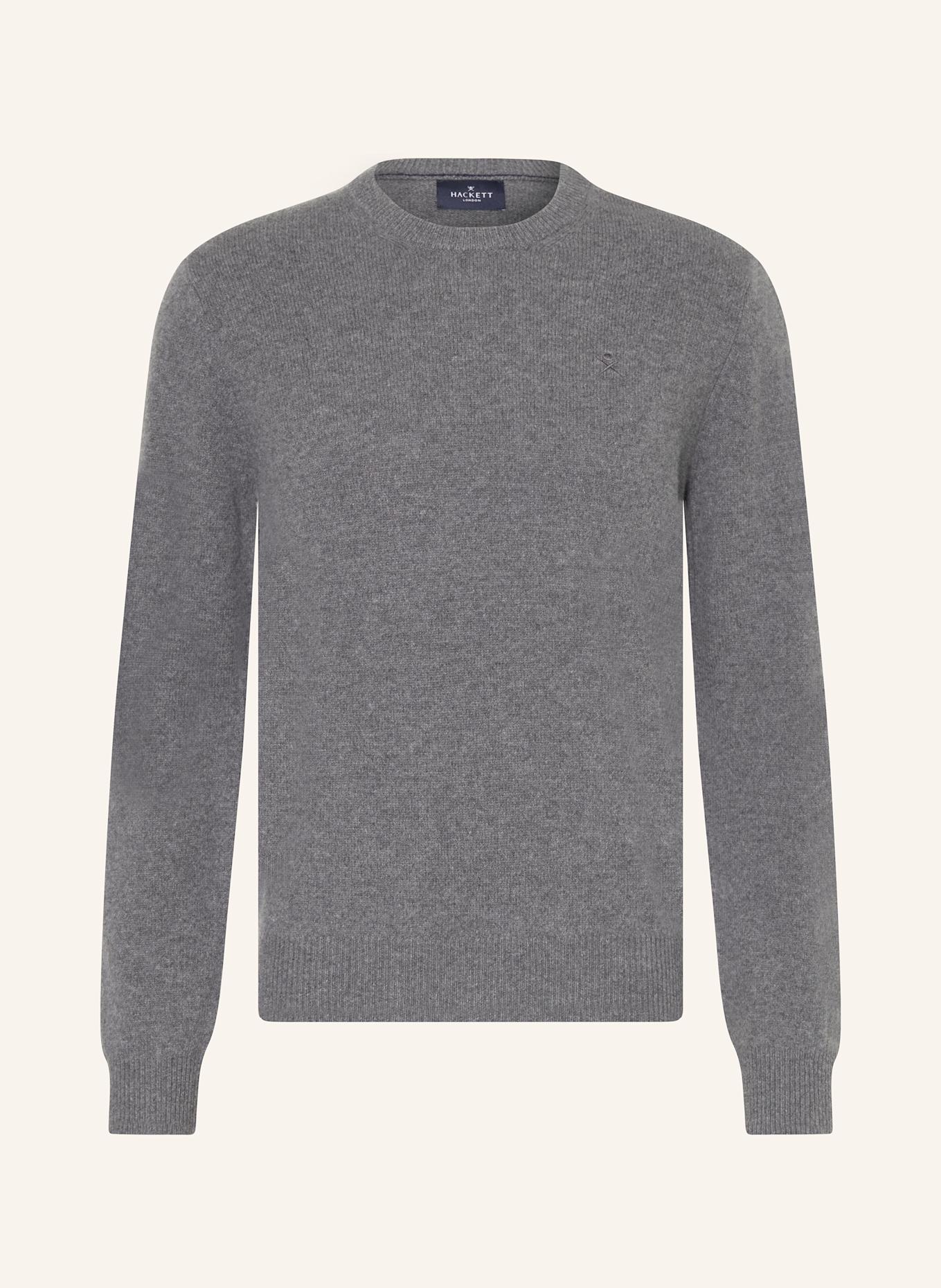 HACKETT LONDON Pullover: DUNKELGRAU