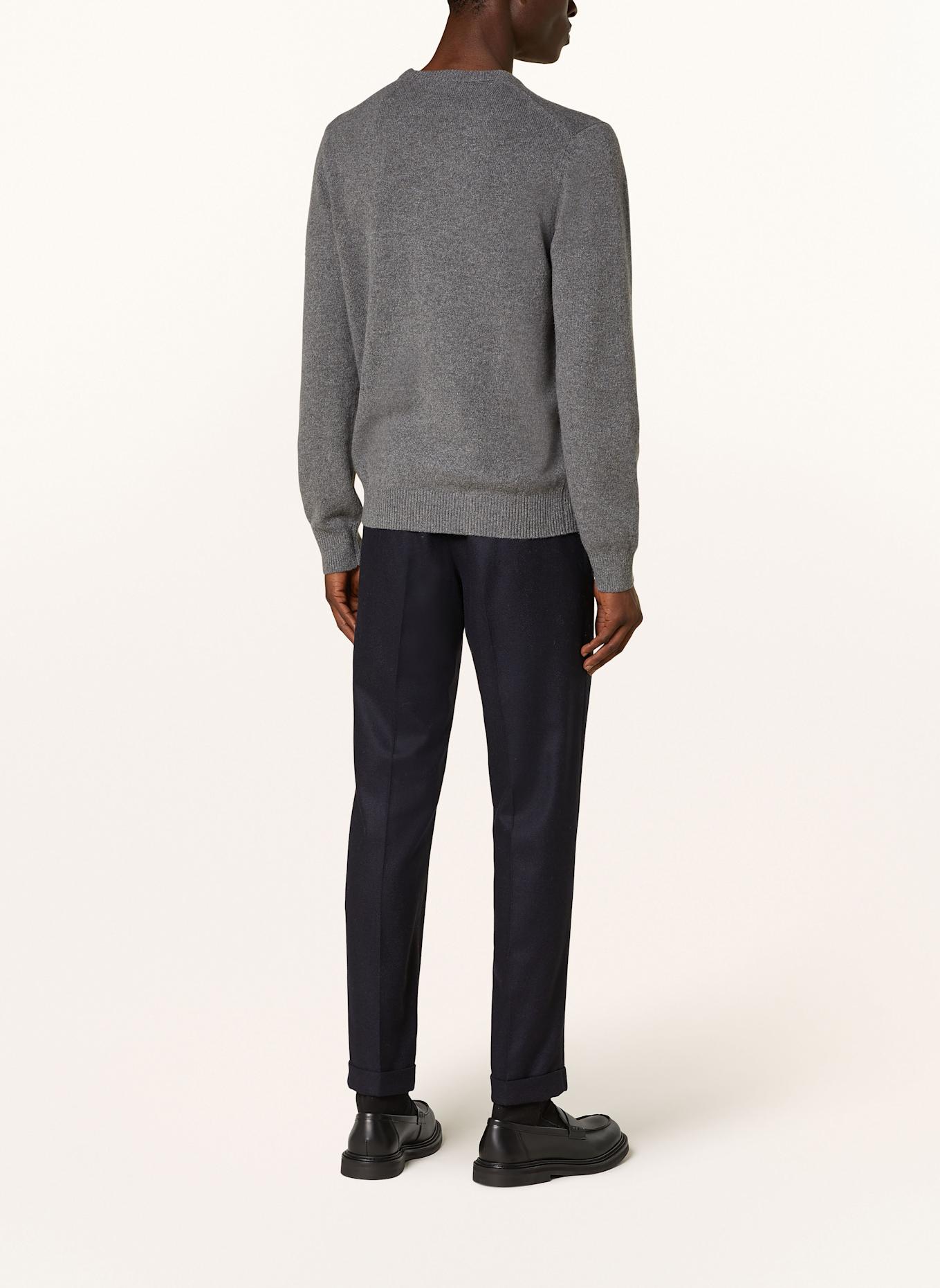 HACKETT LONDON Pullover: DUNKELGRAU
