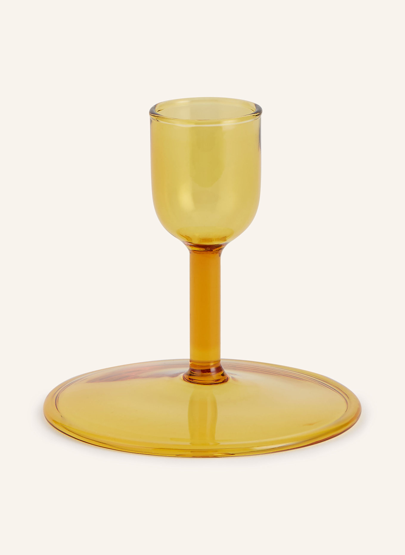 HAY Svícen TINY: TMAVĚ ŽLUTÁ