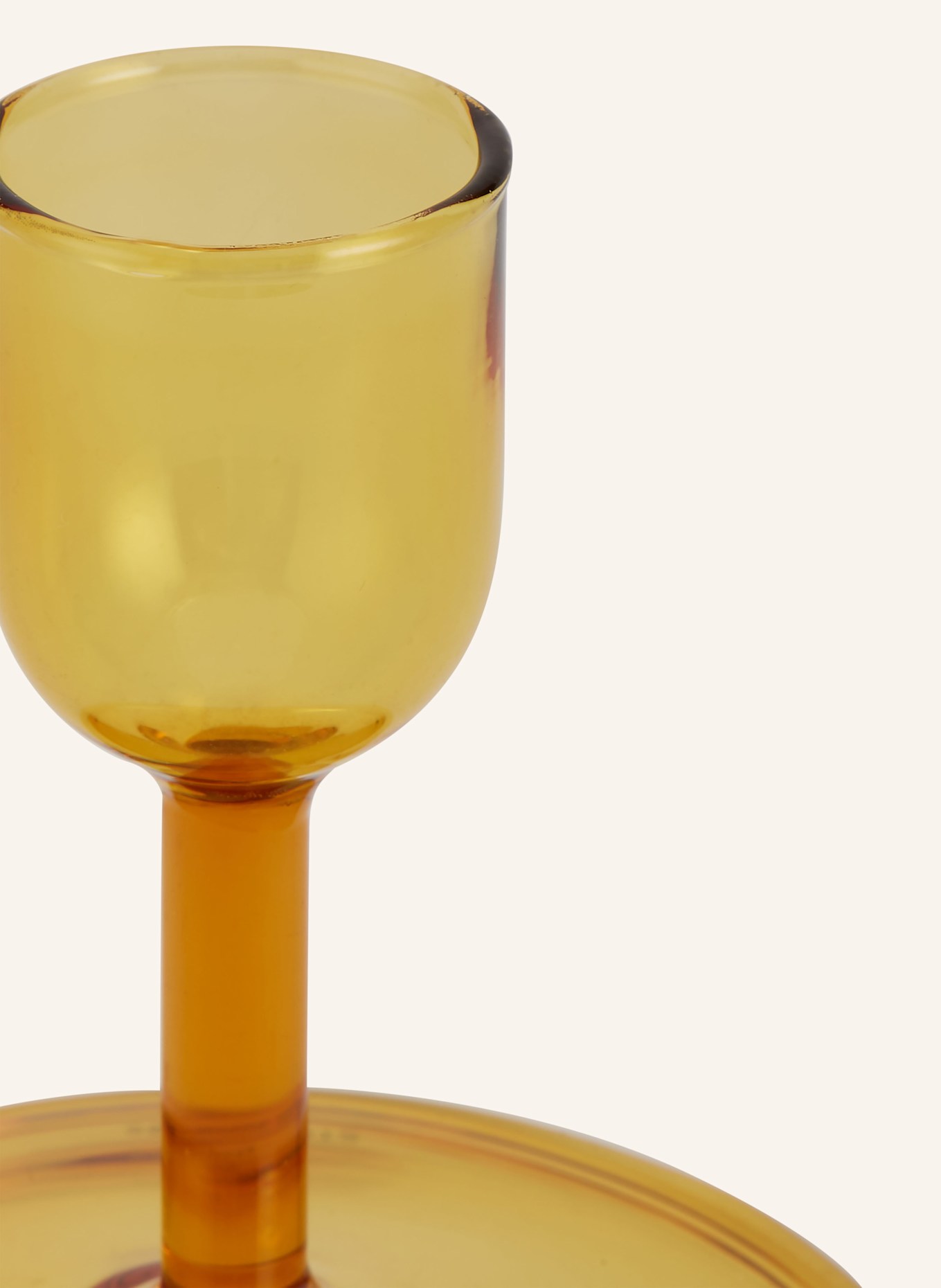 HAY Svícen TINY: TMAVĚ ŽLUTÁ