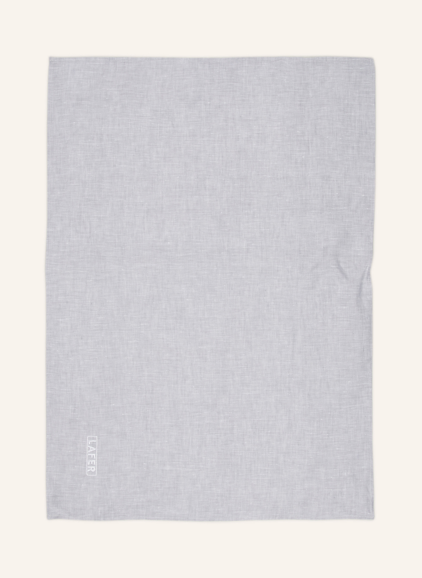 JOHANN LAFER EDITION Geschirrtuch: HELLGRAU