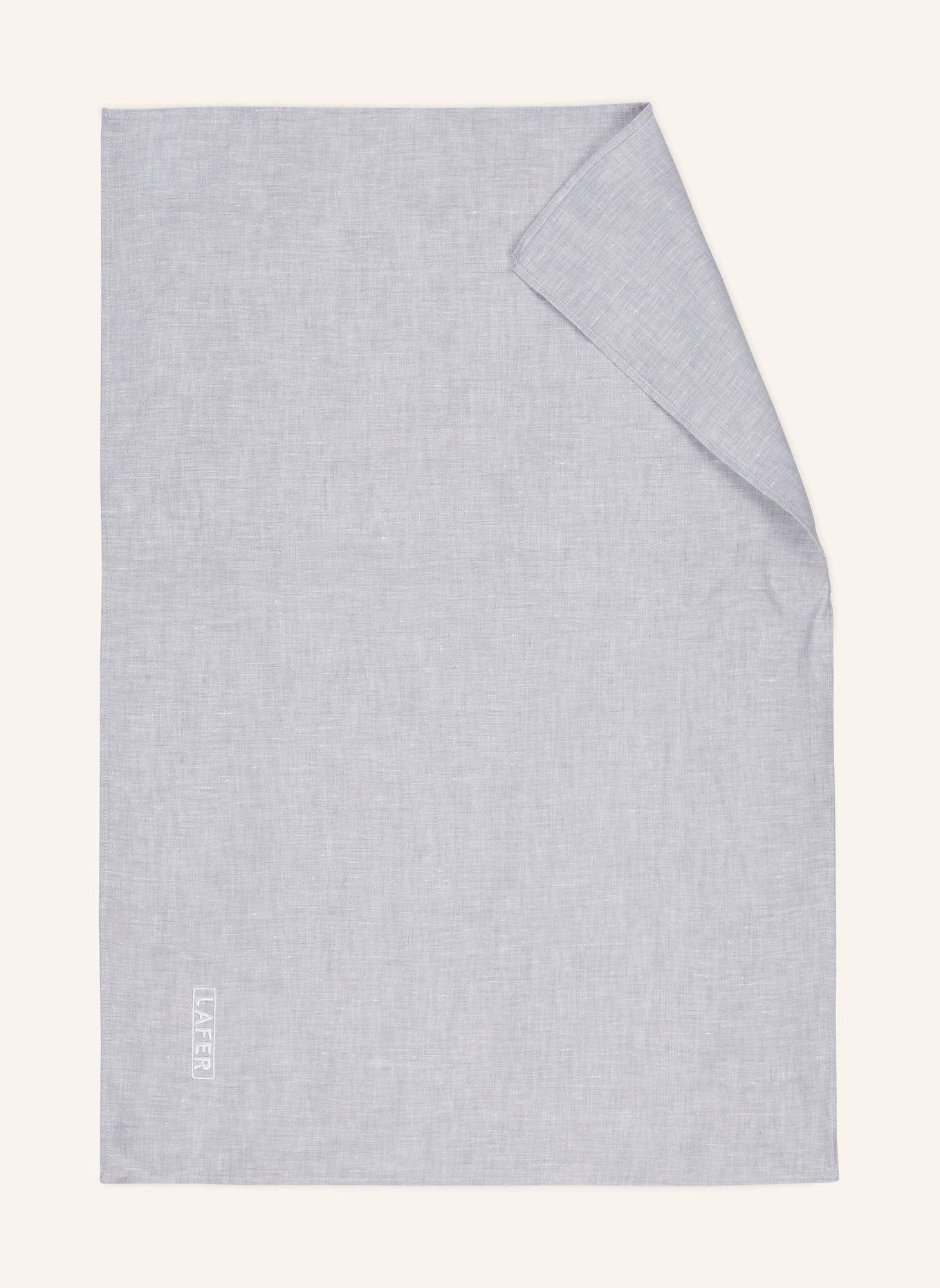 JOHANN LAFER EDITION Geschirrtuch: HELLGRAU