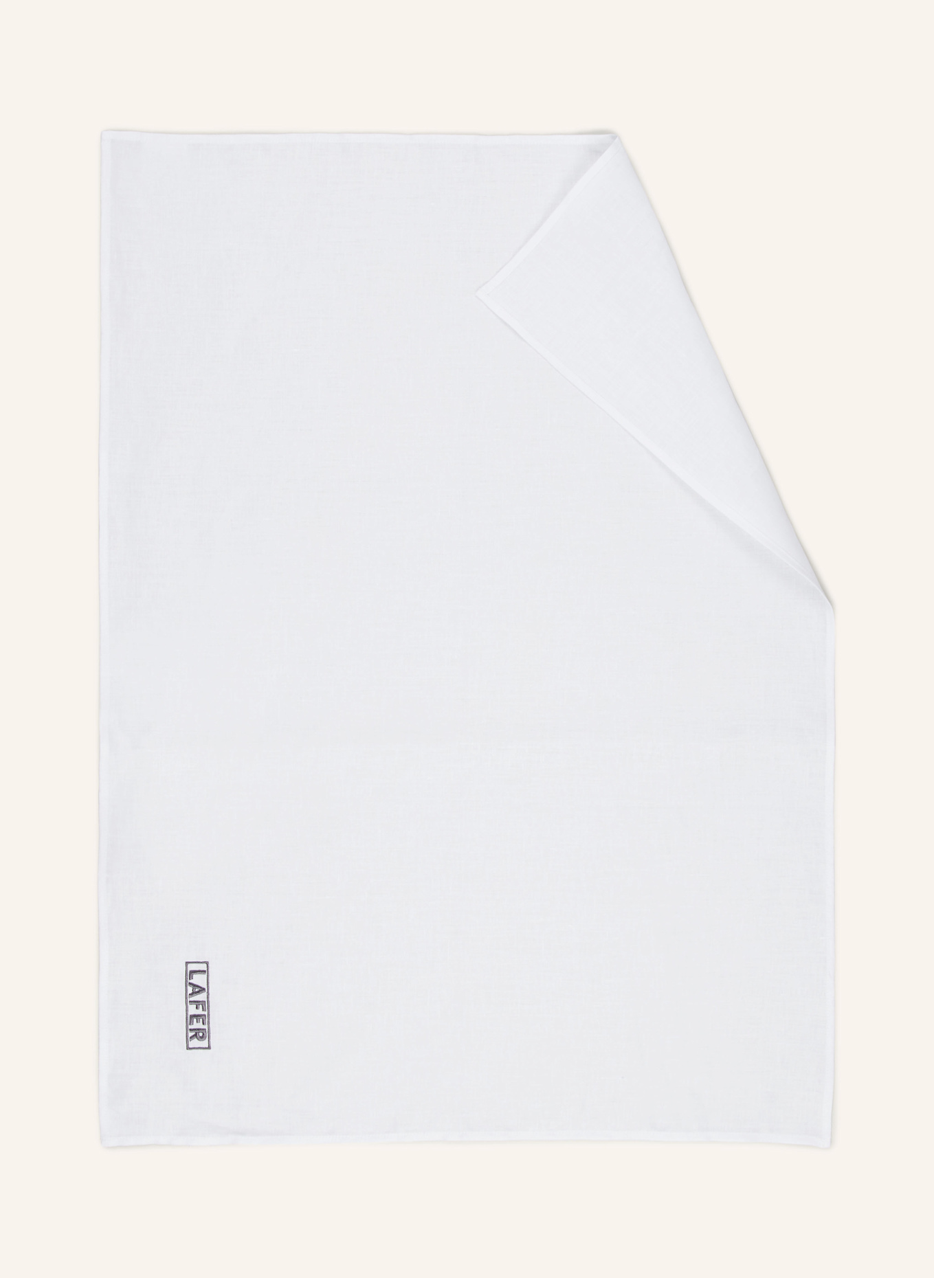 JOHANN LAFER EDITION Geschirrtuch: WEISS