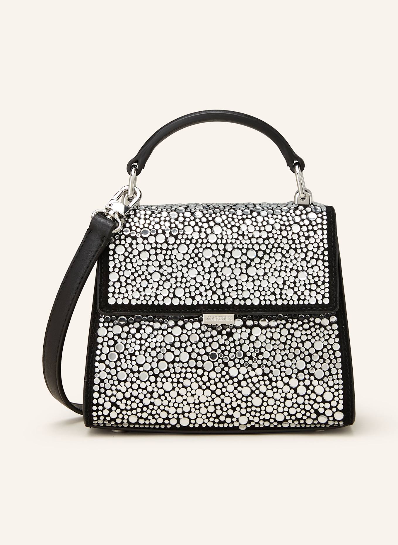 MARC CAIN Handtasche mit Schmucksteinen
