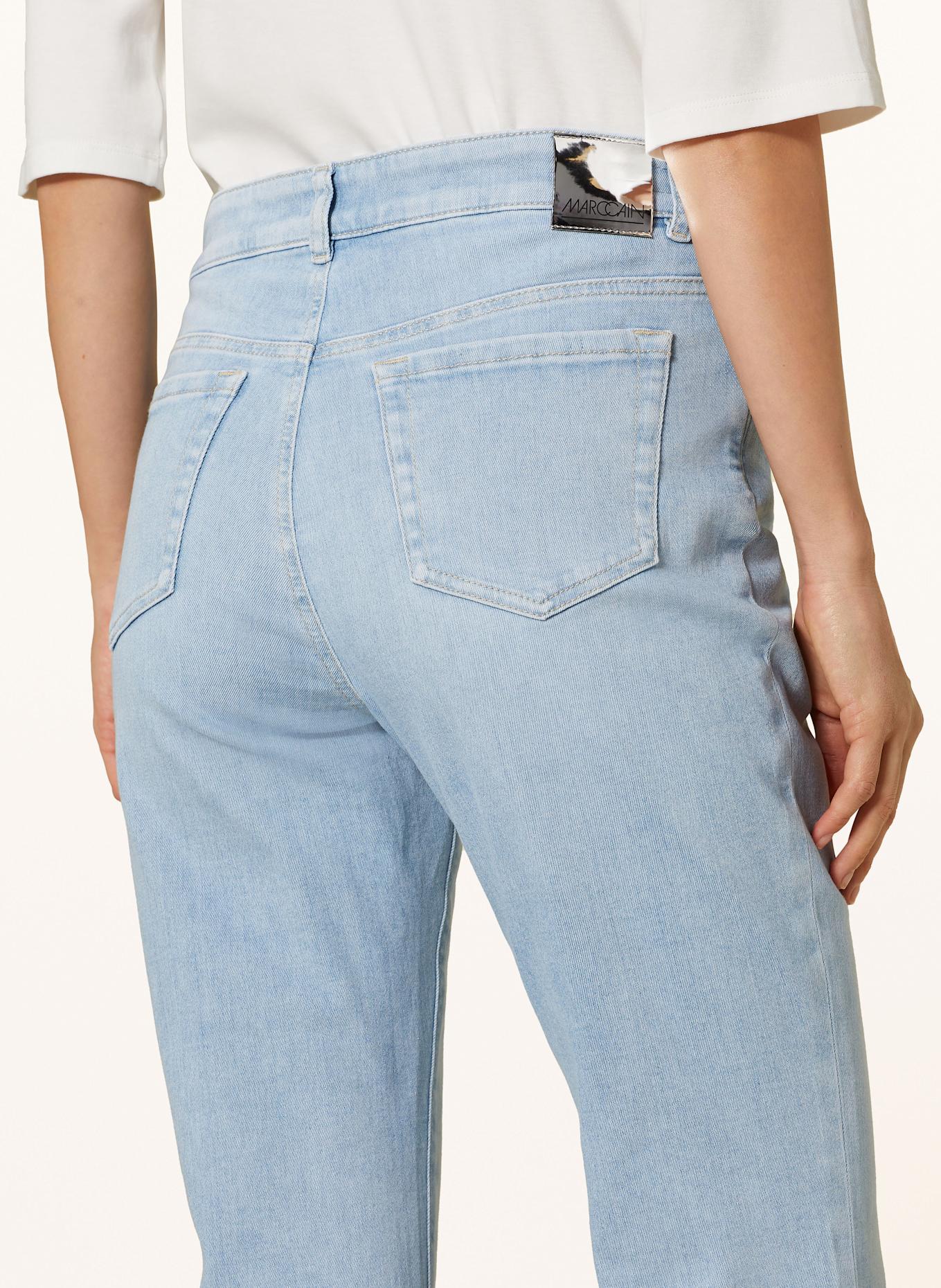 MARC CAIN 7/8-Jeans FORLI mit Schmucksteinen: 351 baby blue