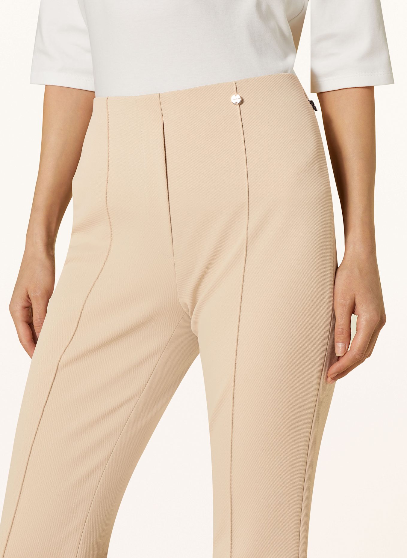 MARC CAIN Hose FREDERICA: 610 light stone