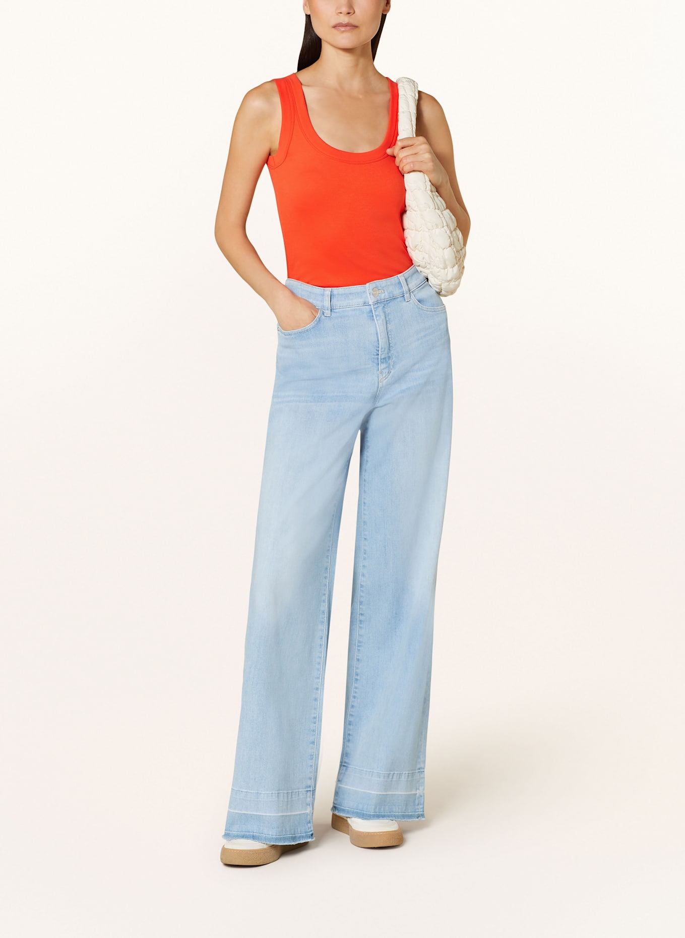 MARC CAIN Jeansy WARRI: 351 baby blue