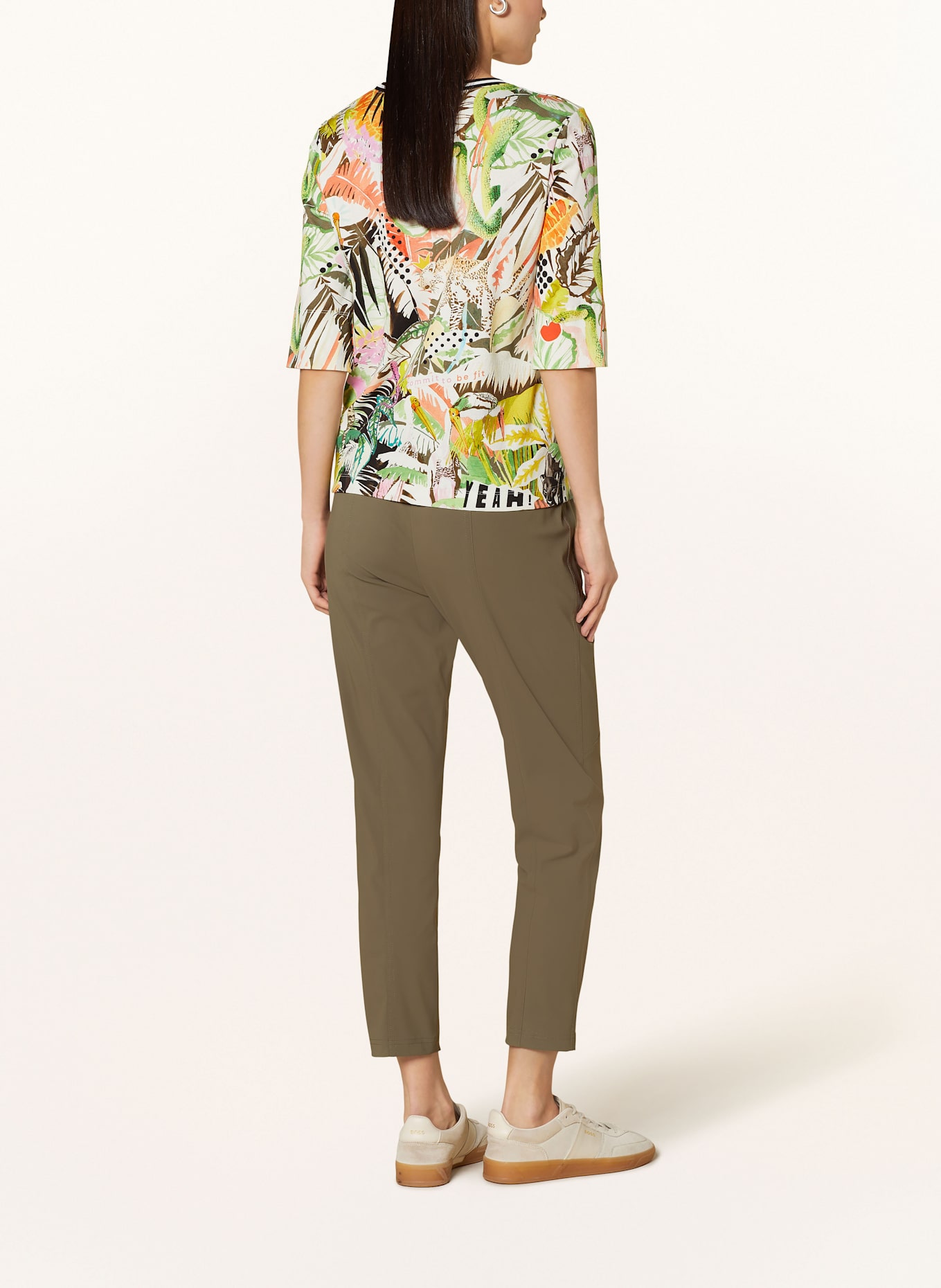 MARC CAIN 7/8-Hose RHODOS: 586 deep jungle