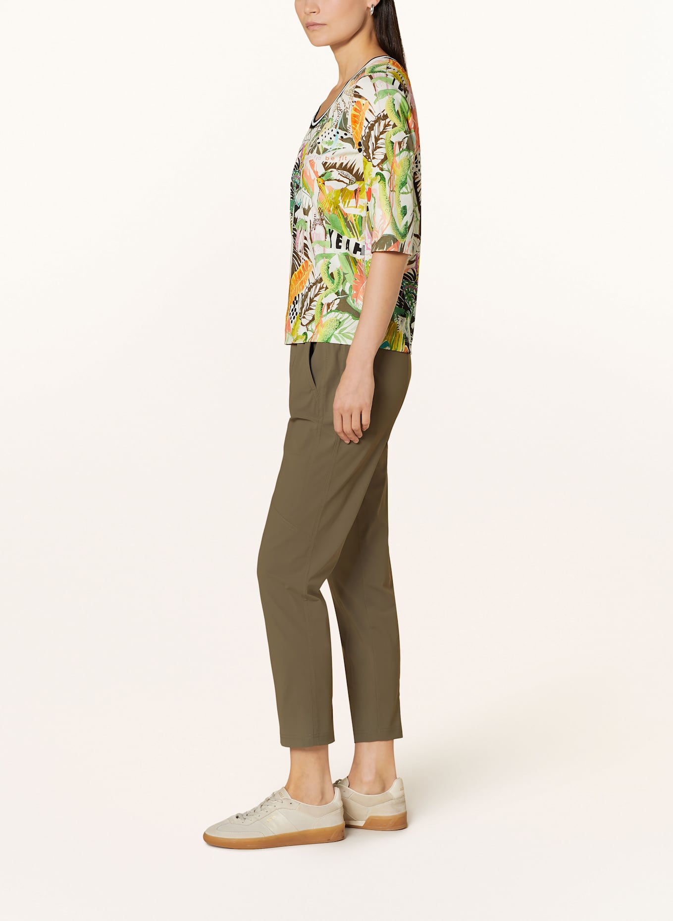 MARC CAIN 7/8-Hose RHODOS: 586 deep jungle