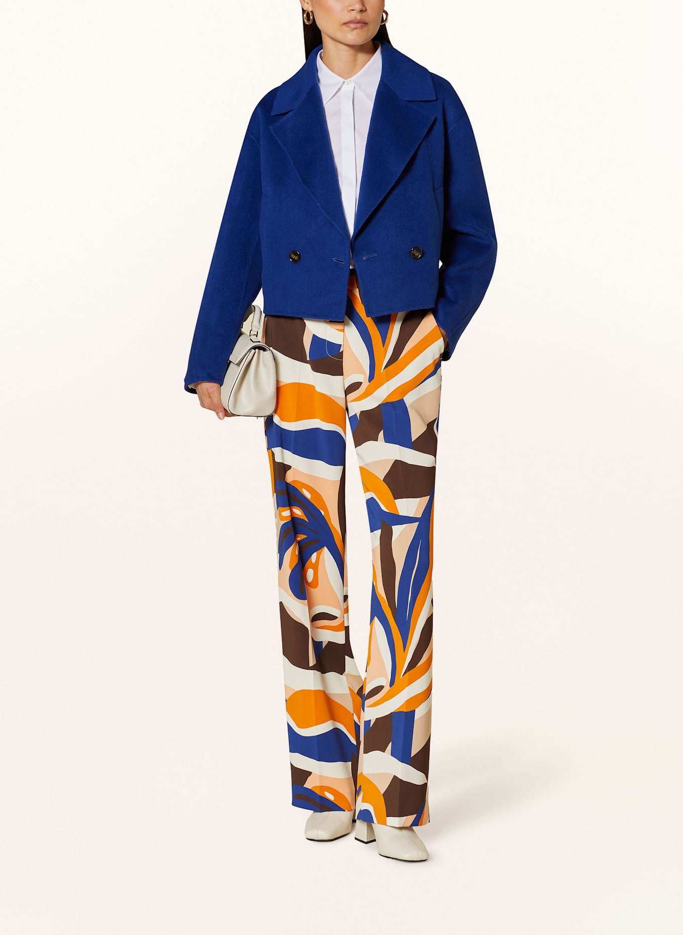 MARC CAIN Caban kabát: 368 deep royal blue