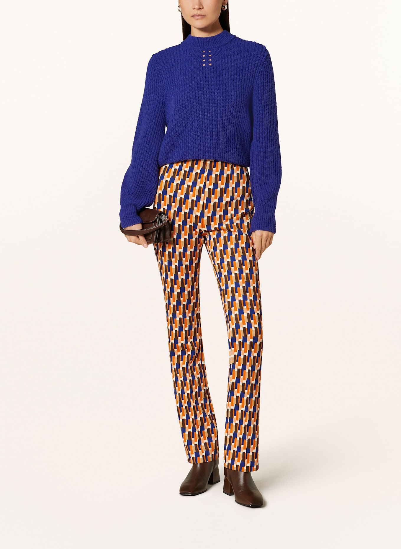 MARC CAIN Pullover: 368 deep royal blue