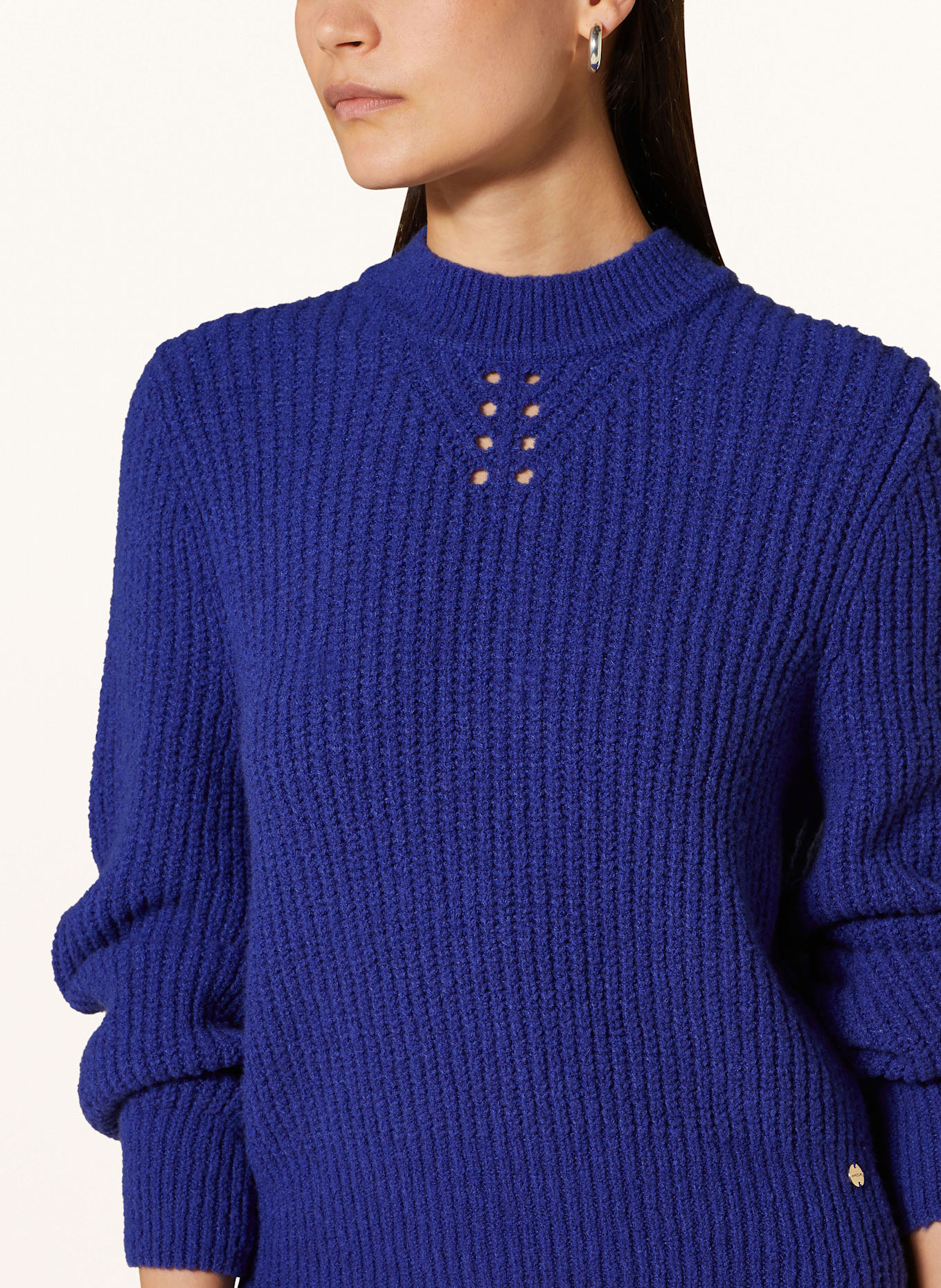 MARC CAIN Pullover: 368 deep royal blue