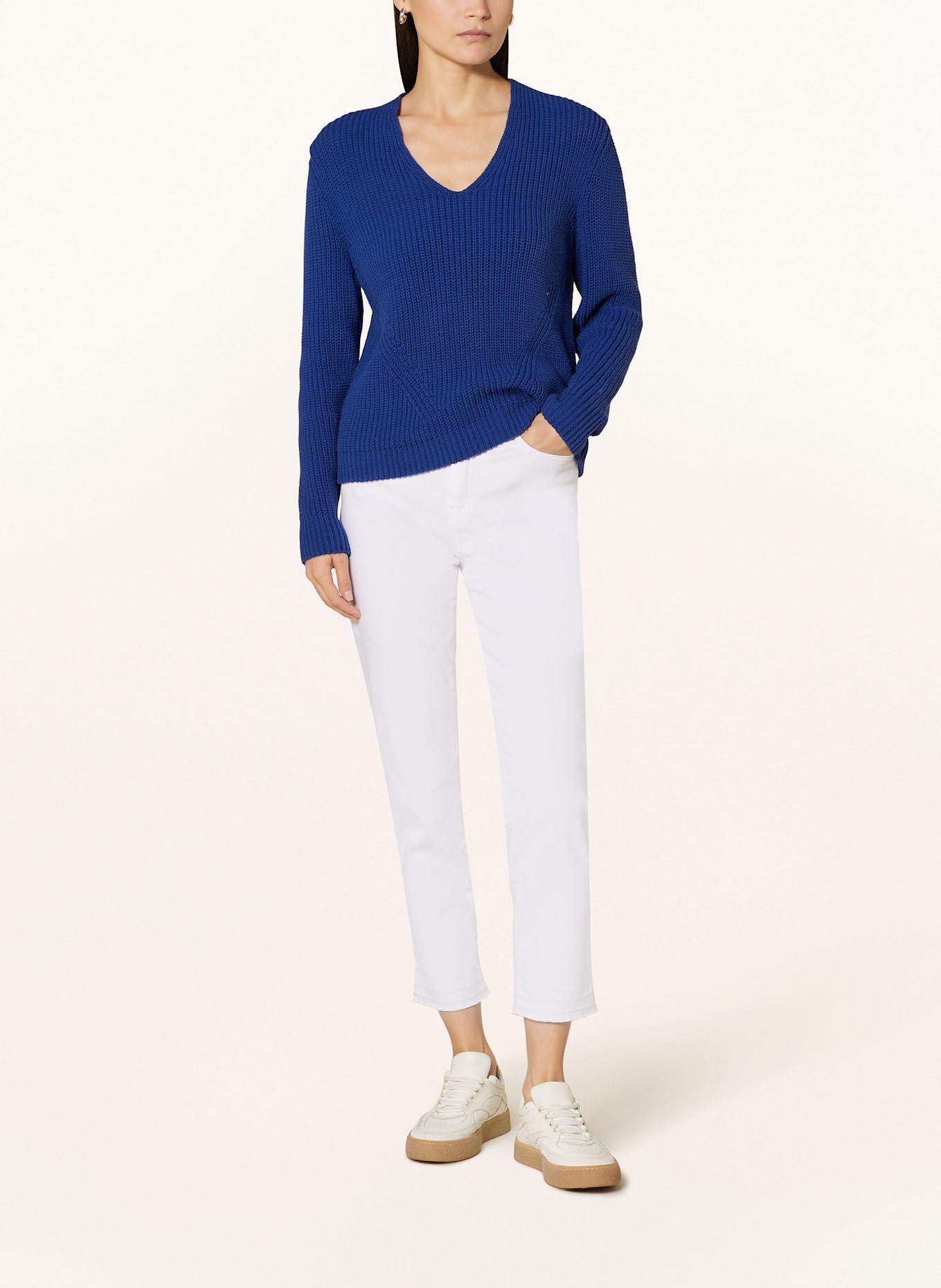 MARC CAIN Pullover: BLAU