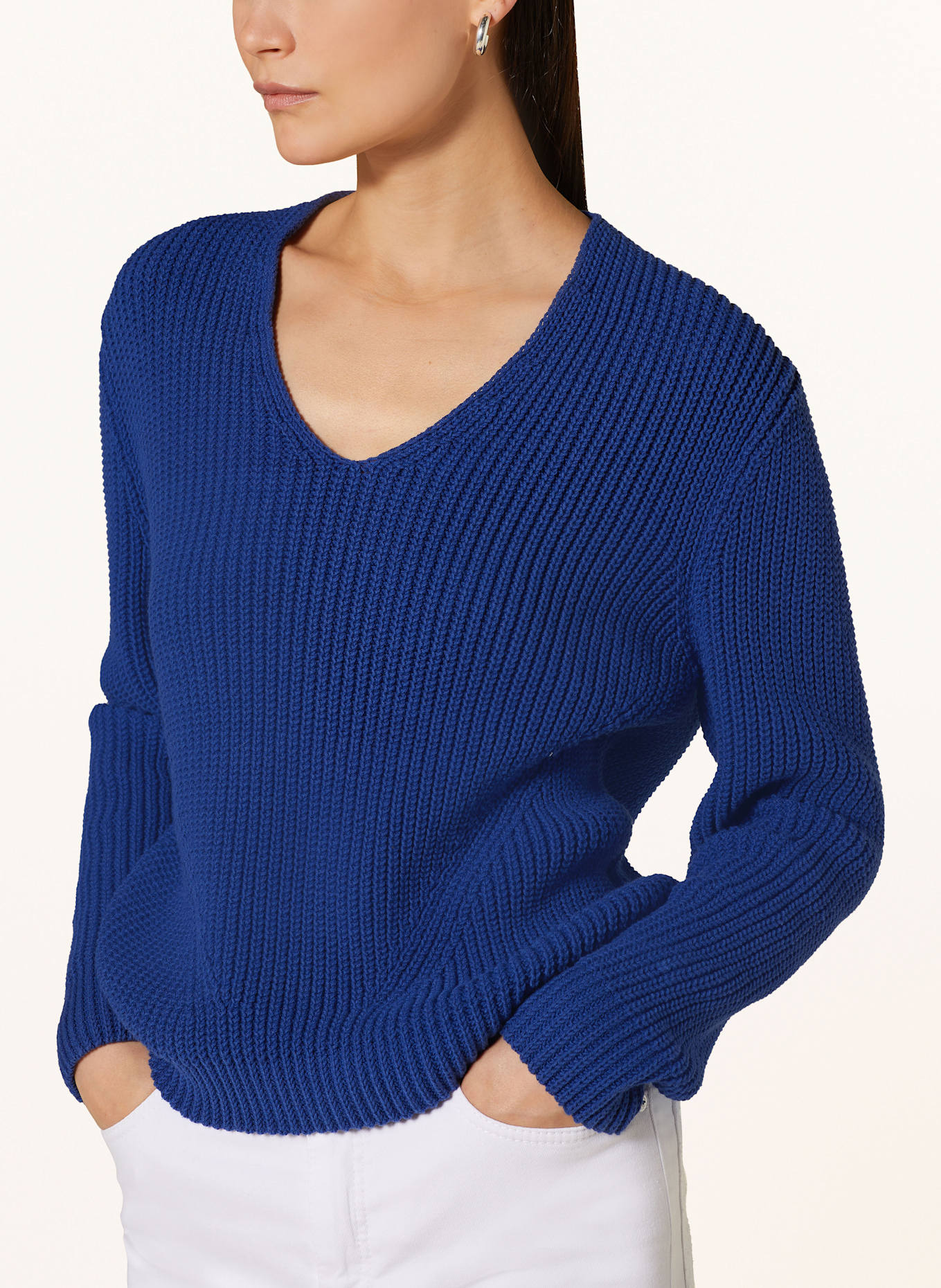 MARC CAIN Pullover: BLAU