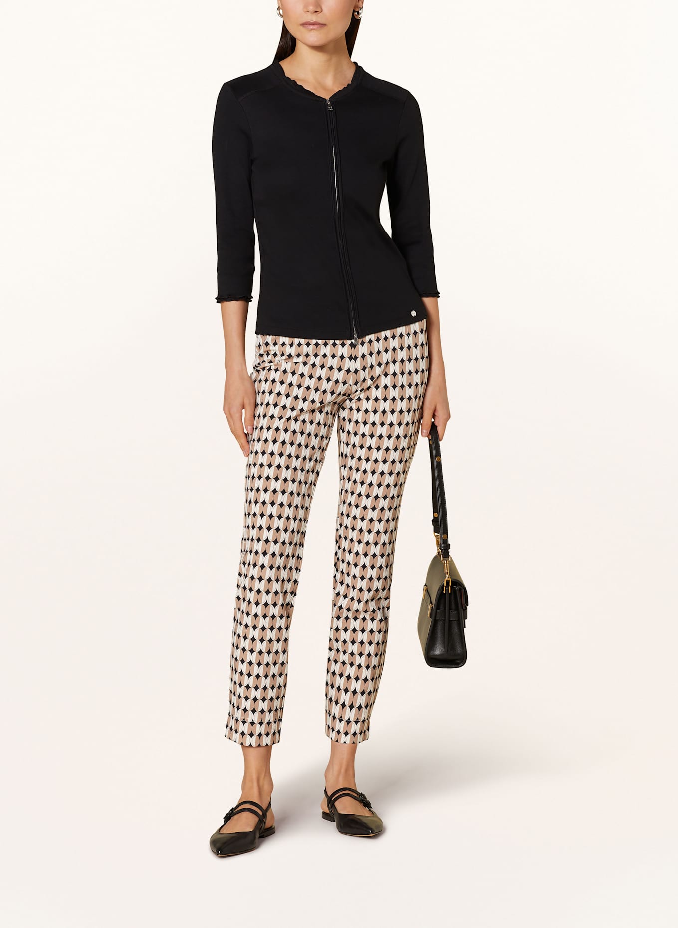 MARC CAIN Jerseyjacke: 900 BLACK